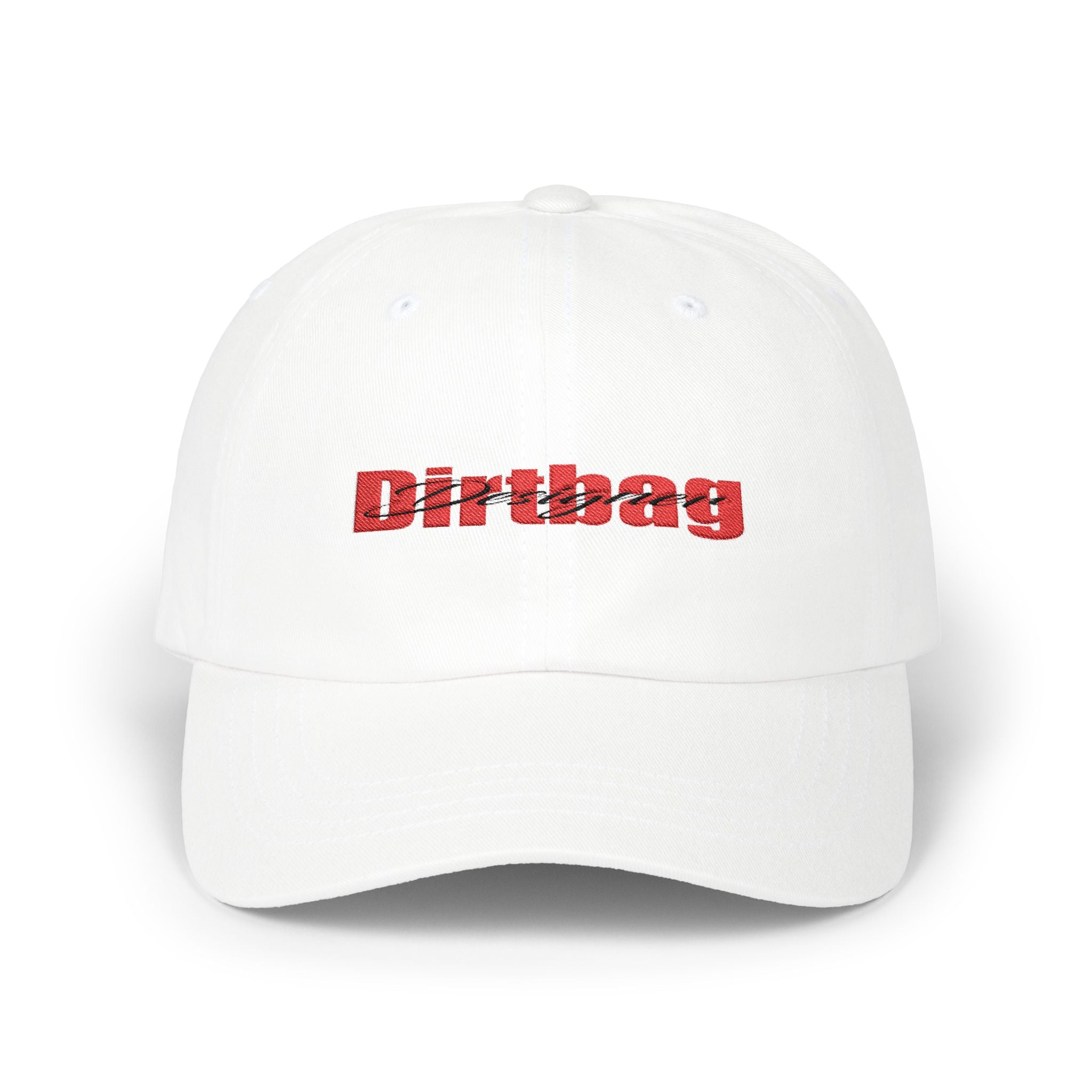 Designer Dirtbag Logo Embroidered Dad Hat