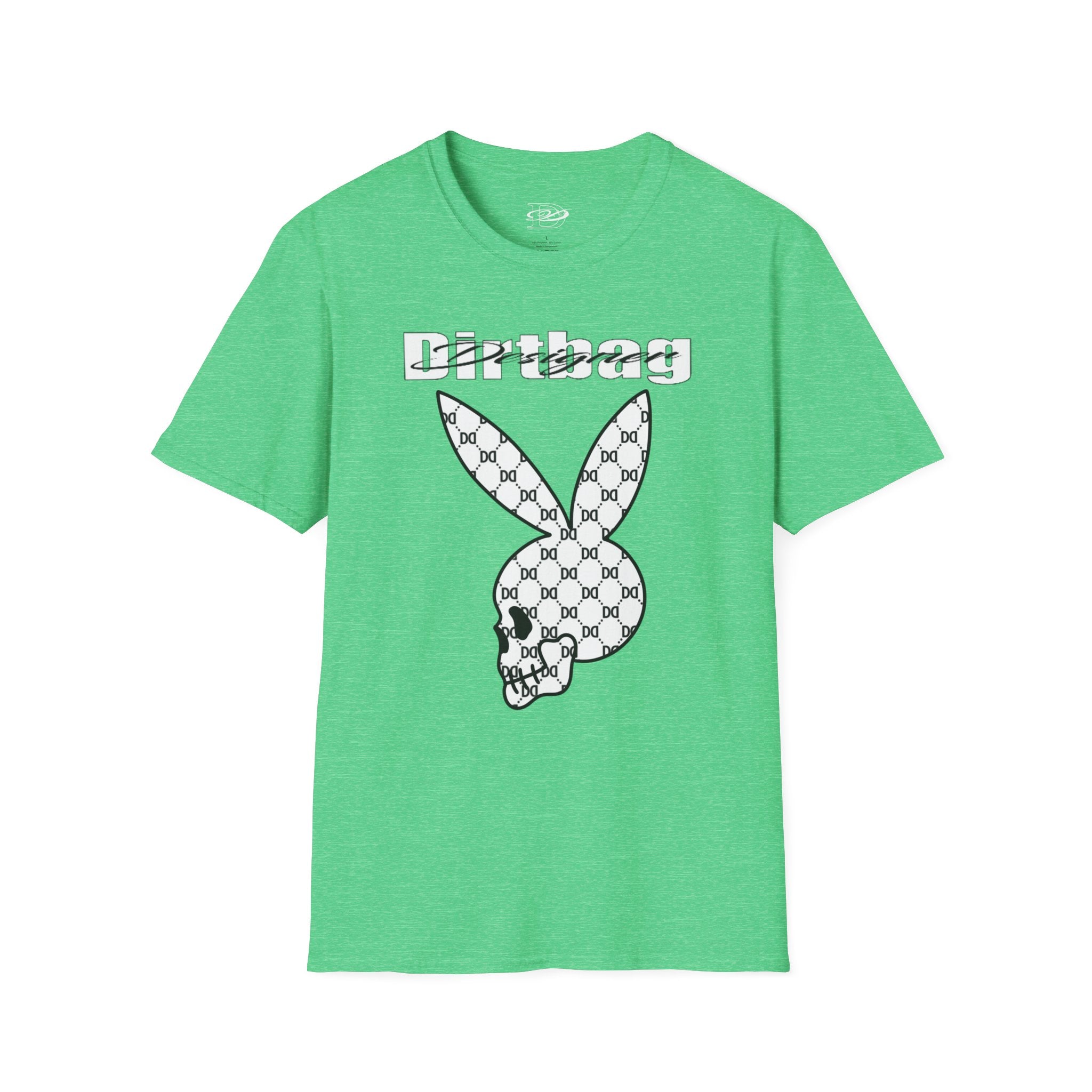 DD Monogram Bunny Skull Unisex Softstyle T-Shirt