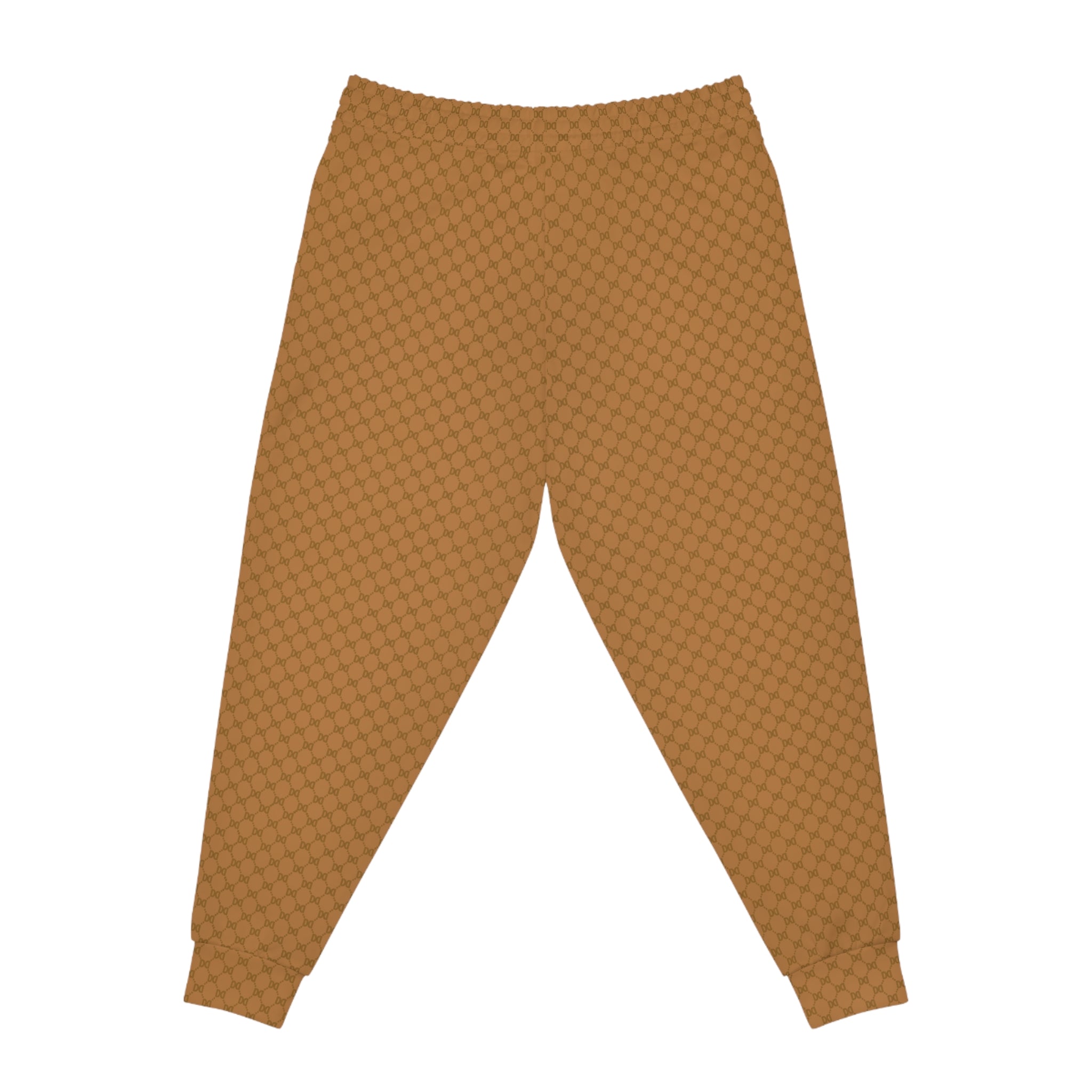 DD Custom Monogram Print Athletic Joggers AOP