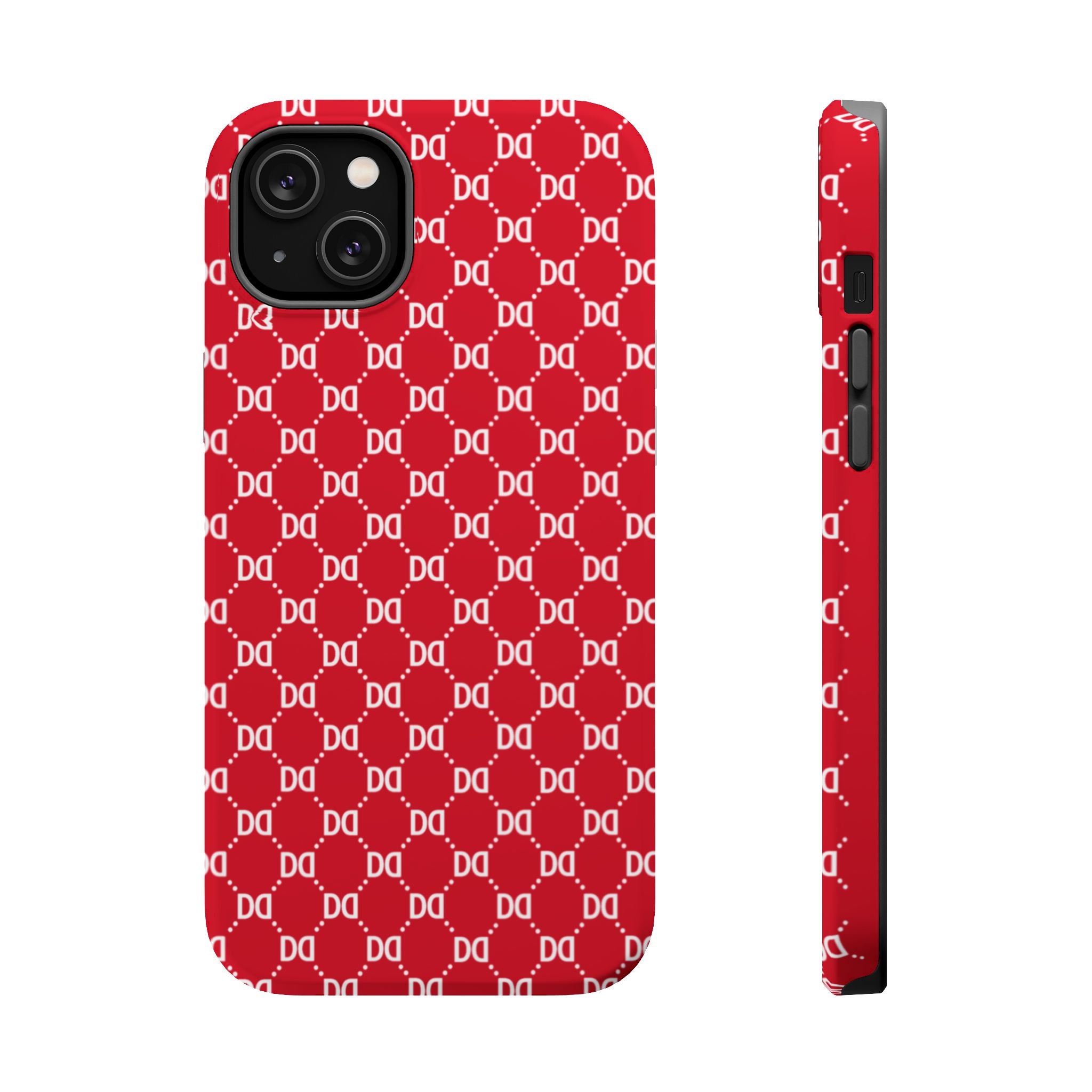 DD Monogram Pattern Magnetic Phone Case