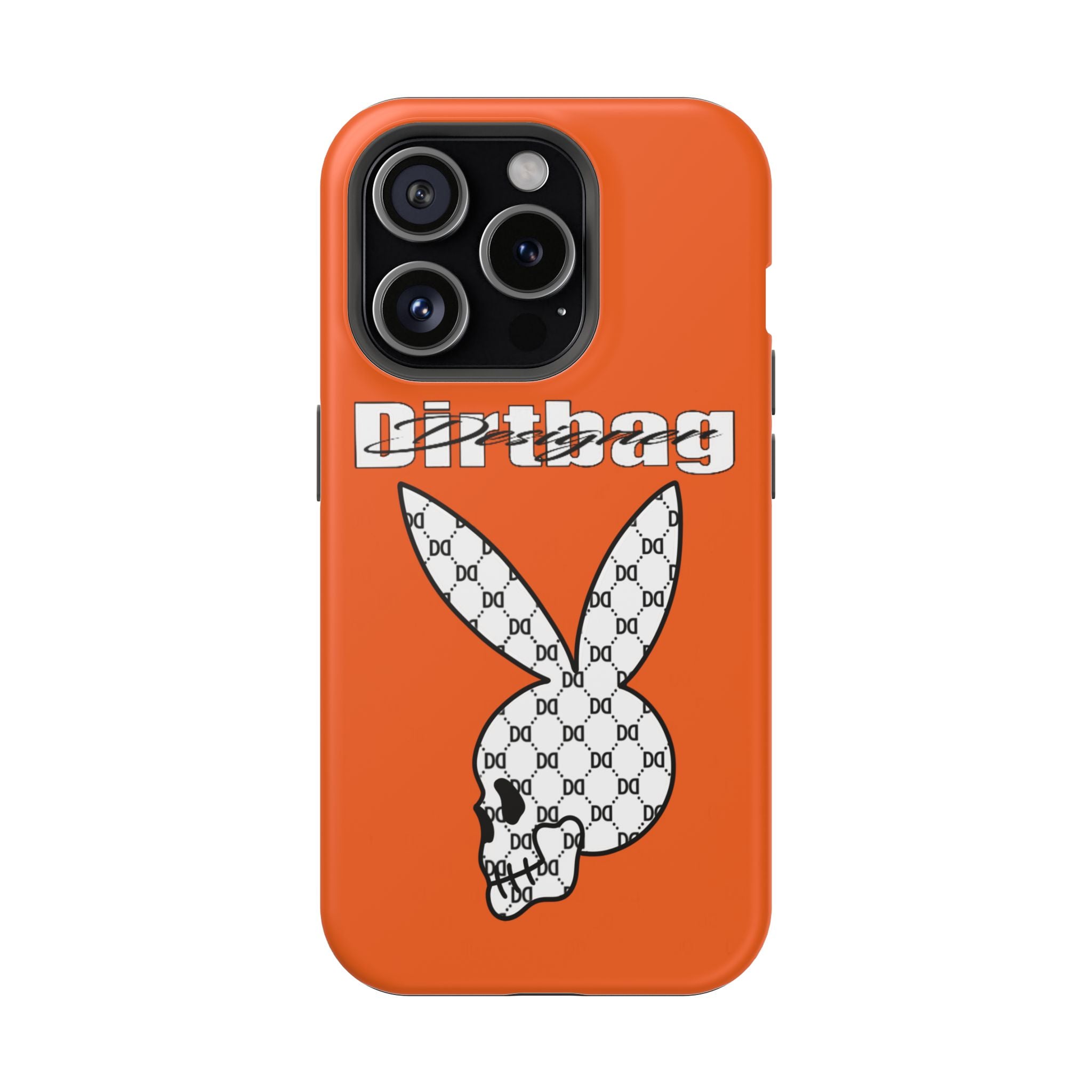 DD Monogram Bunny Skull Magnetic Phone Case
