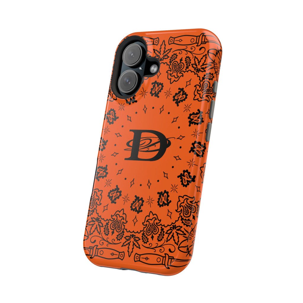 DD Custom Bandana Print Stylish Magnetic Phone Cases for Trendy Protection, Customize Your Style, Personalized Gift, Unique Design