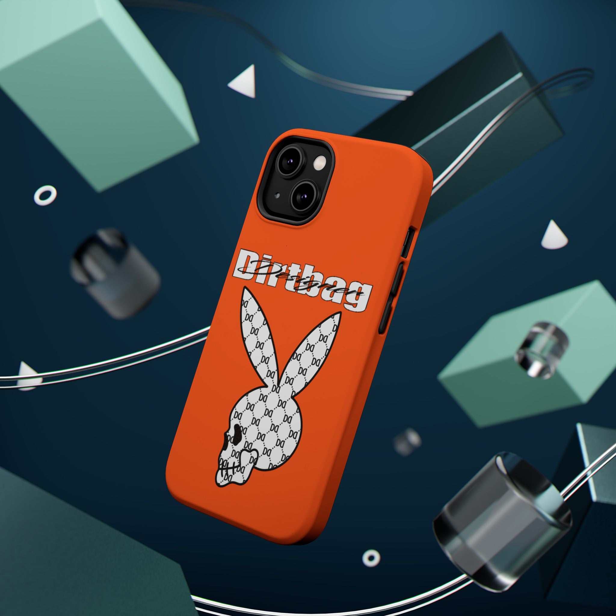 DD Monogram Bunny Skull Magnetic Phone Case