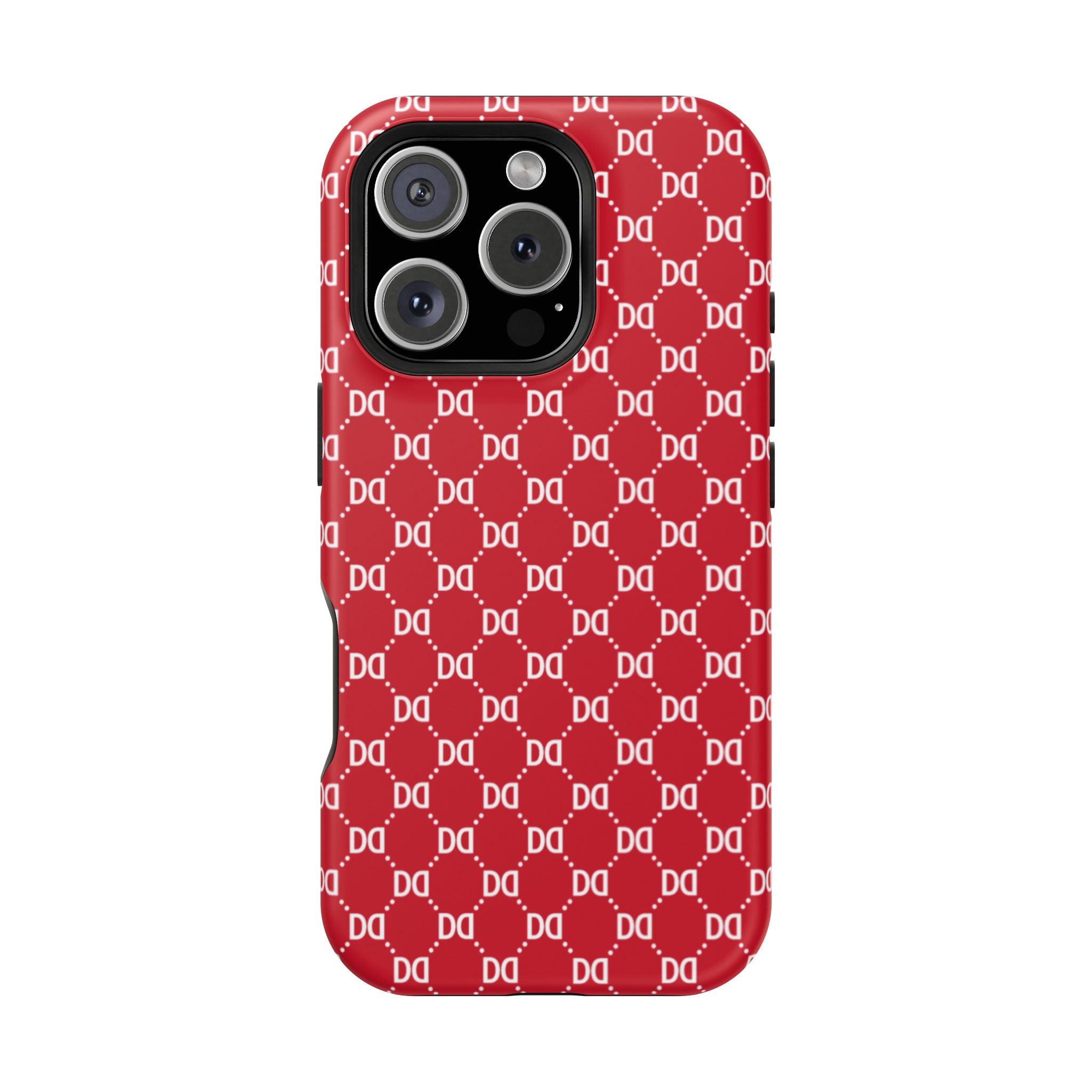 DD Monogram Pattern Magnetic Phone Case