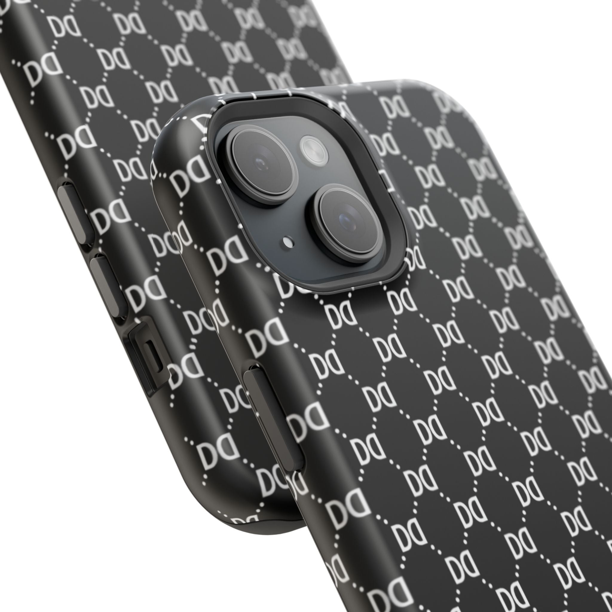 DD Monogram Pattern Magnetic Phone Case