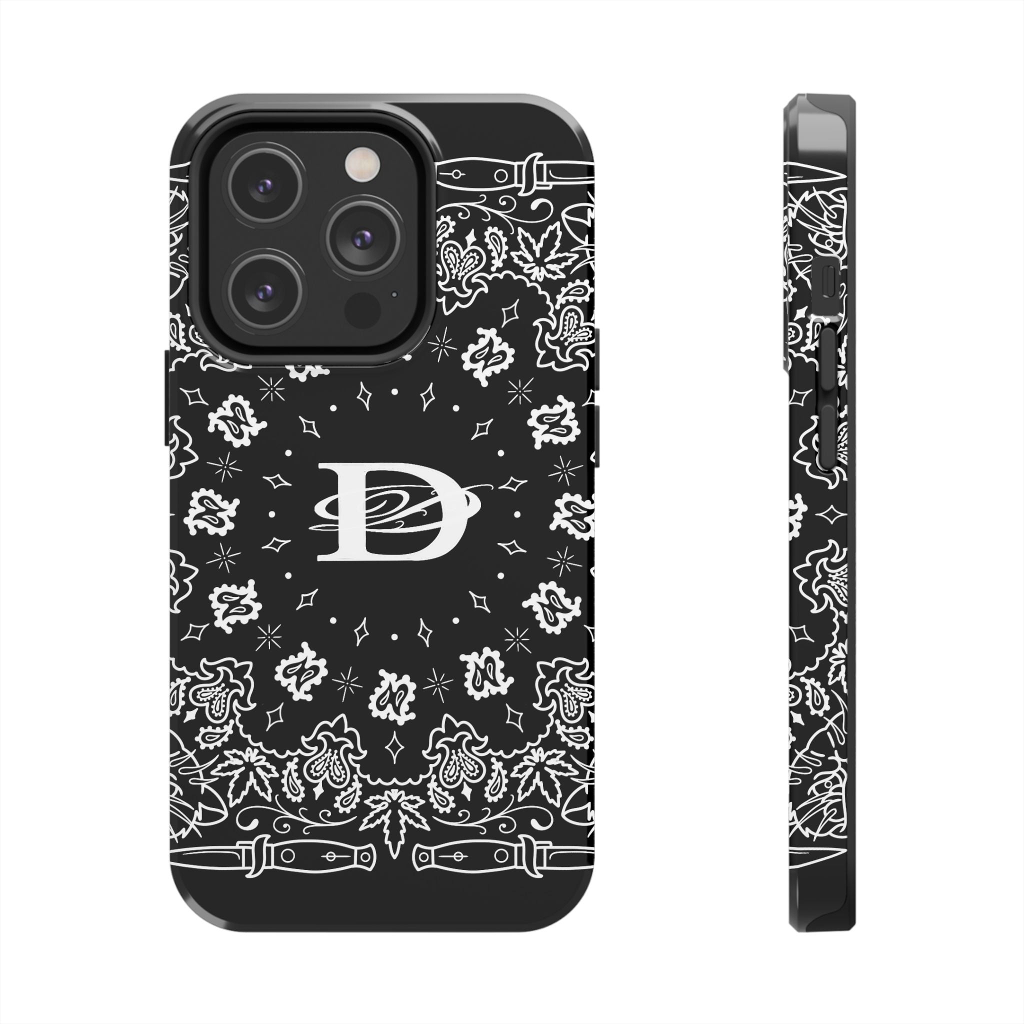 DD Custom Bandana Print Phone Case