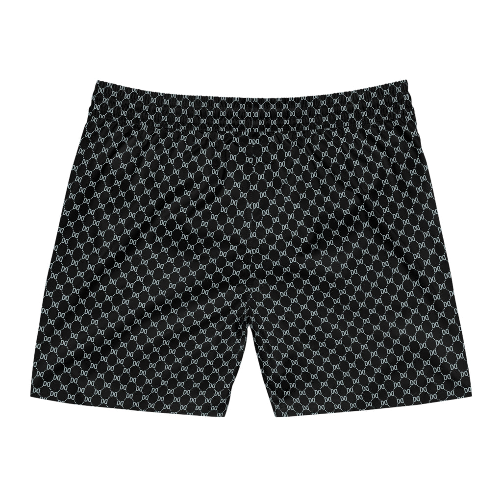 DD Monogram Men's Mid-Length Swim Shorts