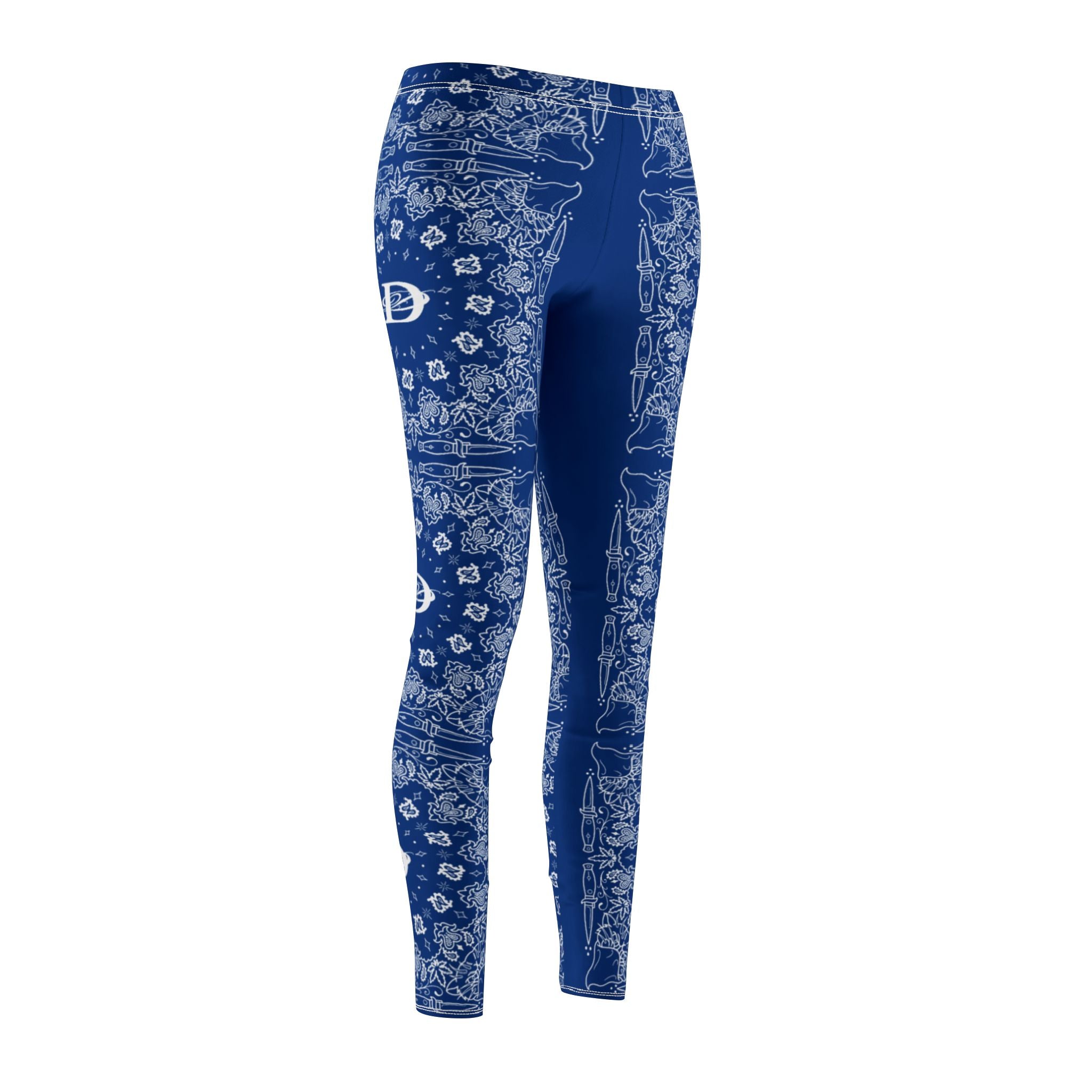 DD Custom Bandana Print Women's Leggings AOP