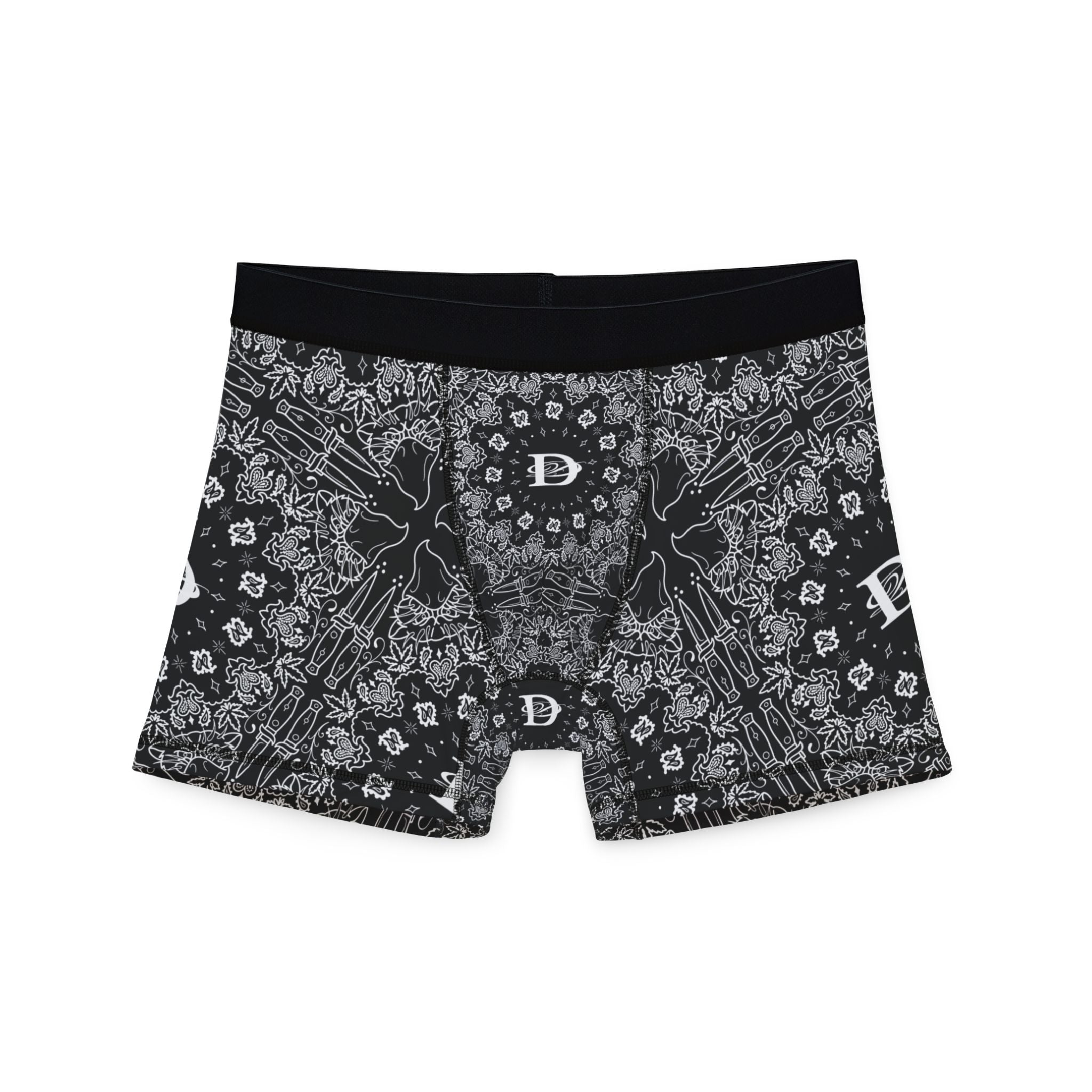 DD Custom Bandana Print Men's Boxers AOP
