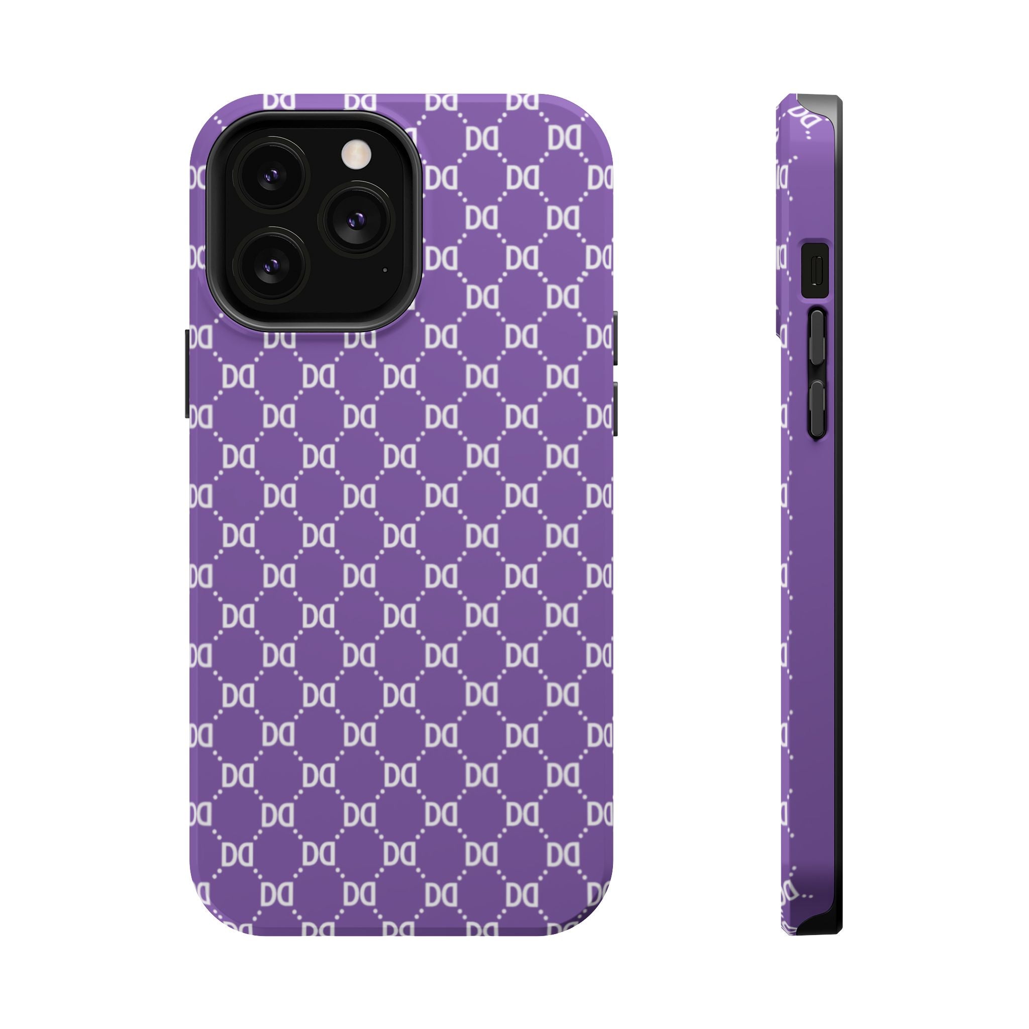 DD Monogram Pattern Magnetic Phone Case