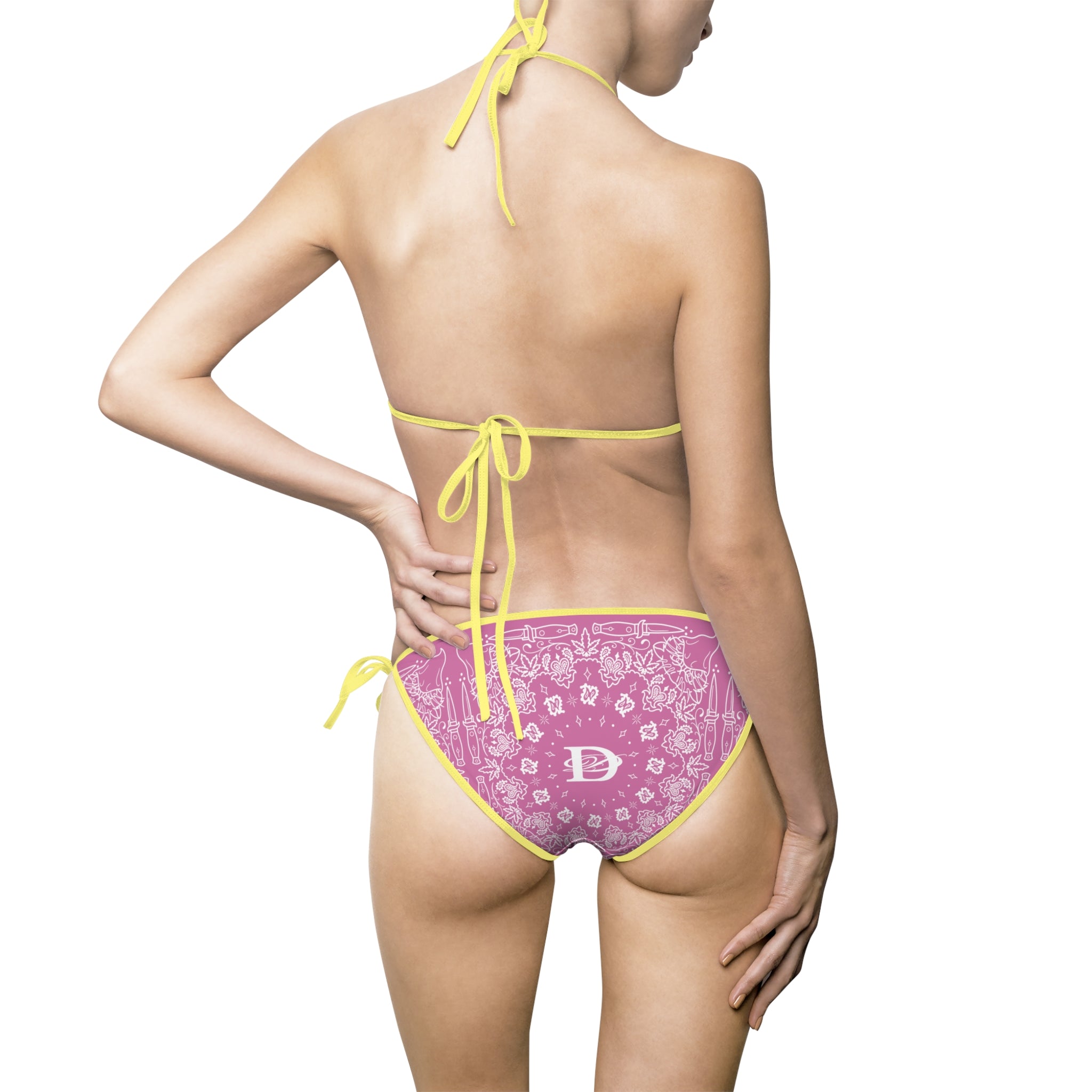 DD Custom Bandana Womens's Bikini Swimsuit AOP