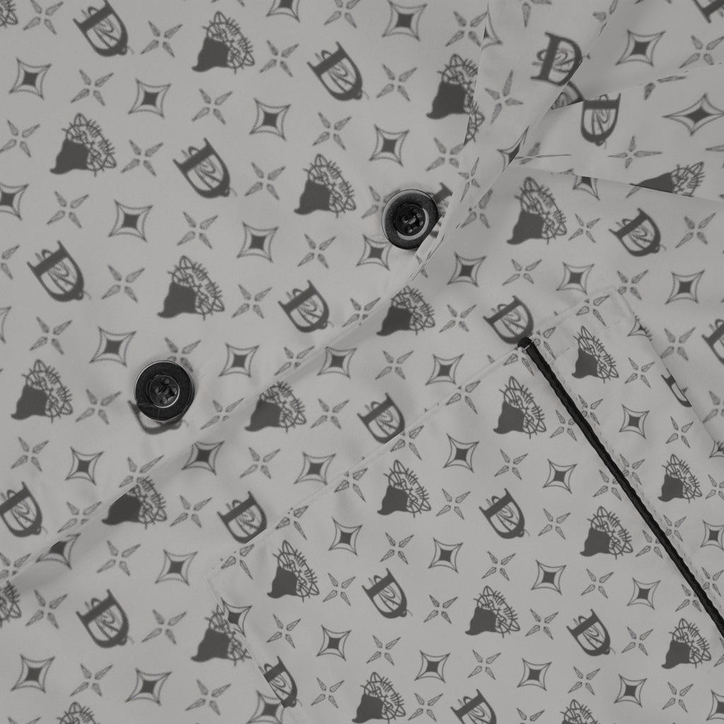 Bandito Panther Custom Monogram Women's Satin Pajamas AOP