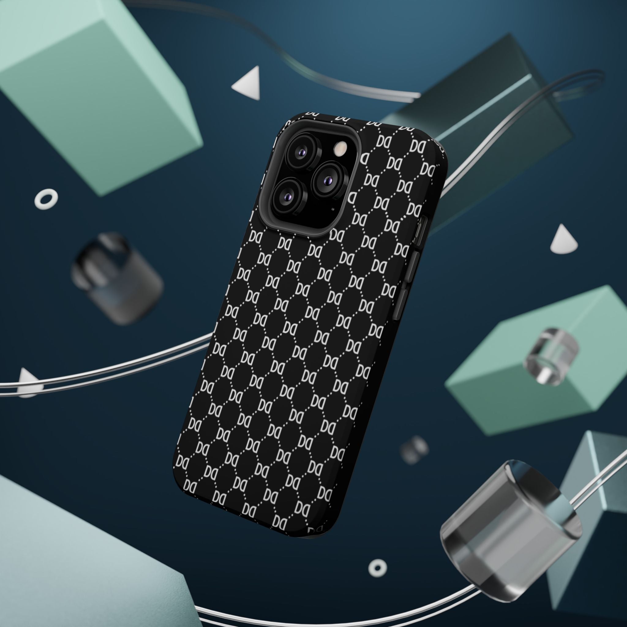 DD Monogram Pattern Magnetic Phone Case