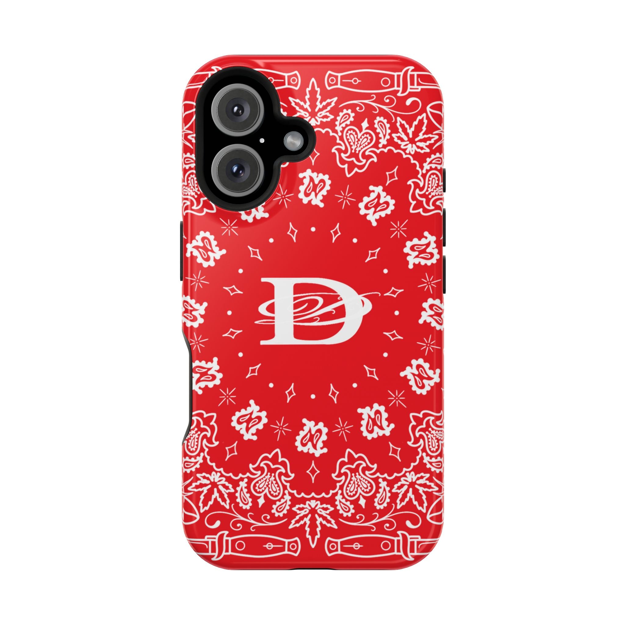 DD Custom Bandana Print Magnetic iPhone Case
