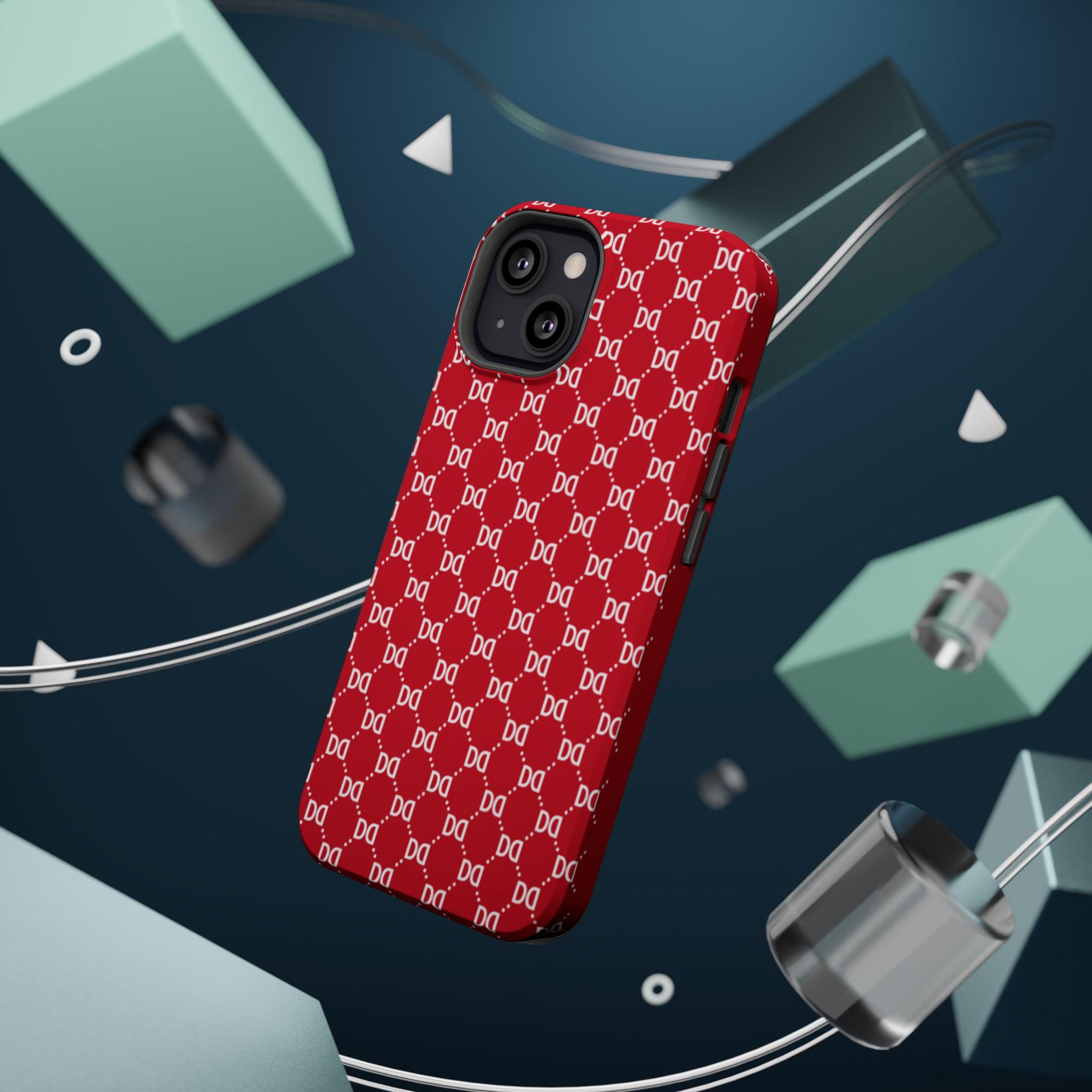 DD Monogram Pattern Magnetic Phone Case