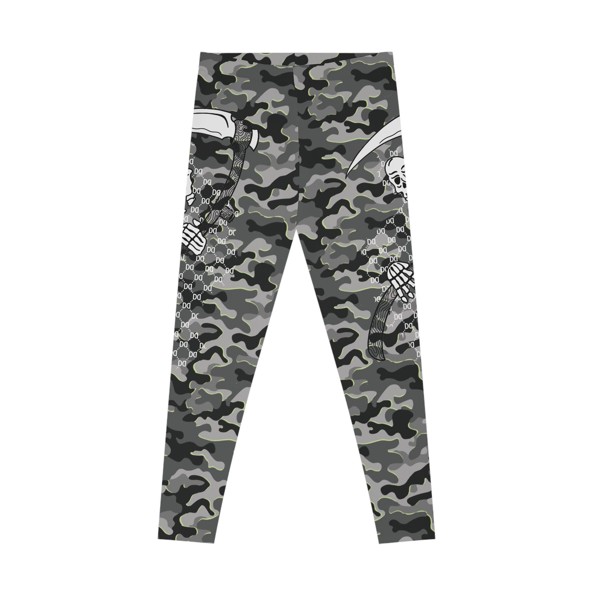 DD Monagram Reaper Urban Camo Leggings AOP