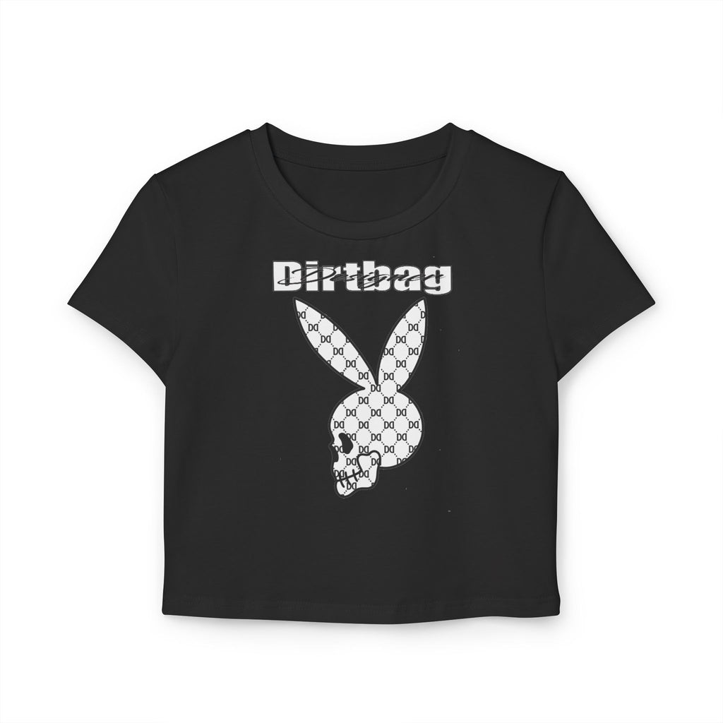 DD Monogram Bunny Skull Women's Baby Tee