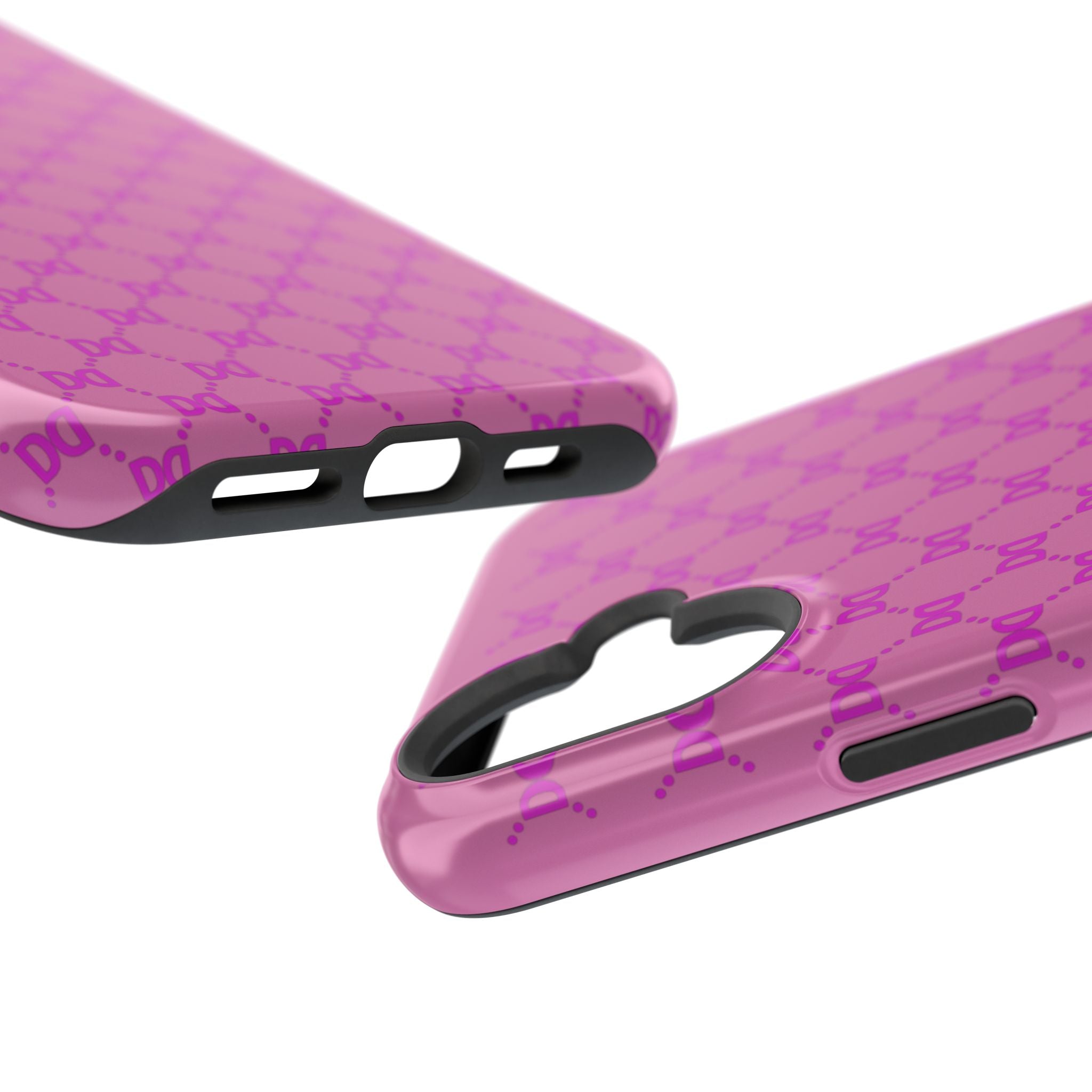 DD Monogram Pattern Magnetic Phone Case