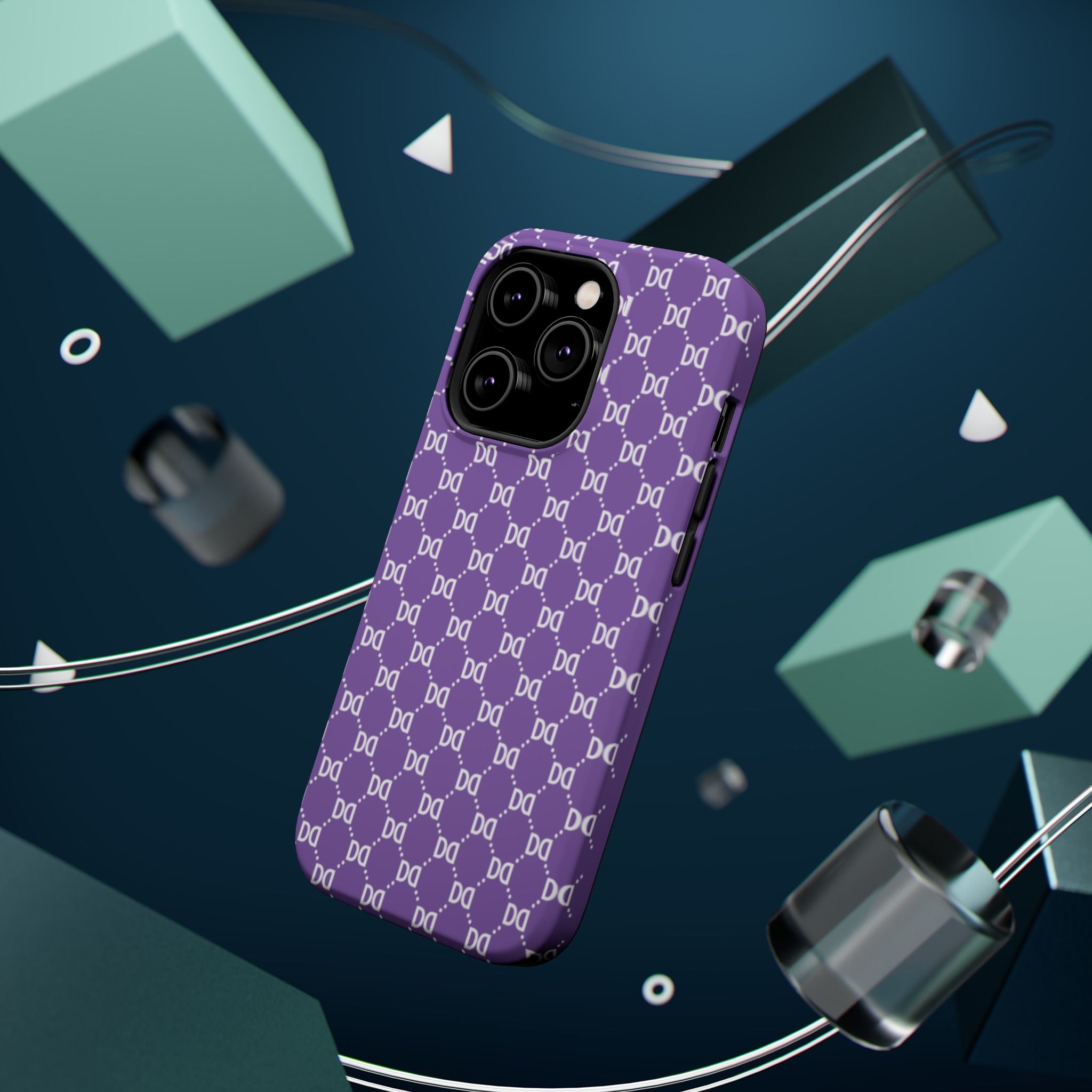DD Monogram Pattern Magnetic Phone Case