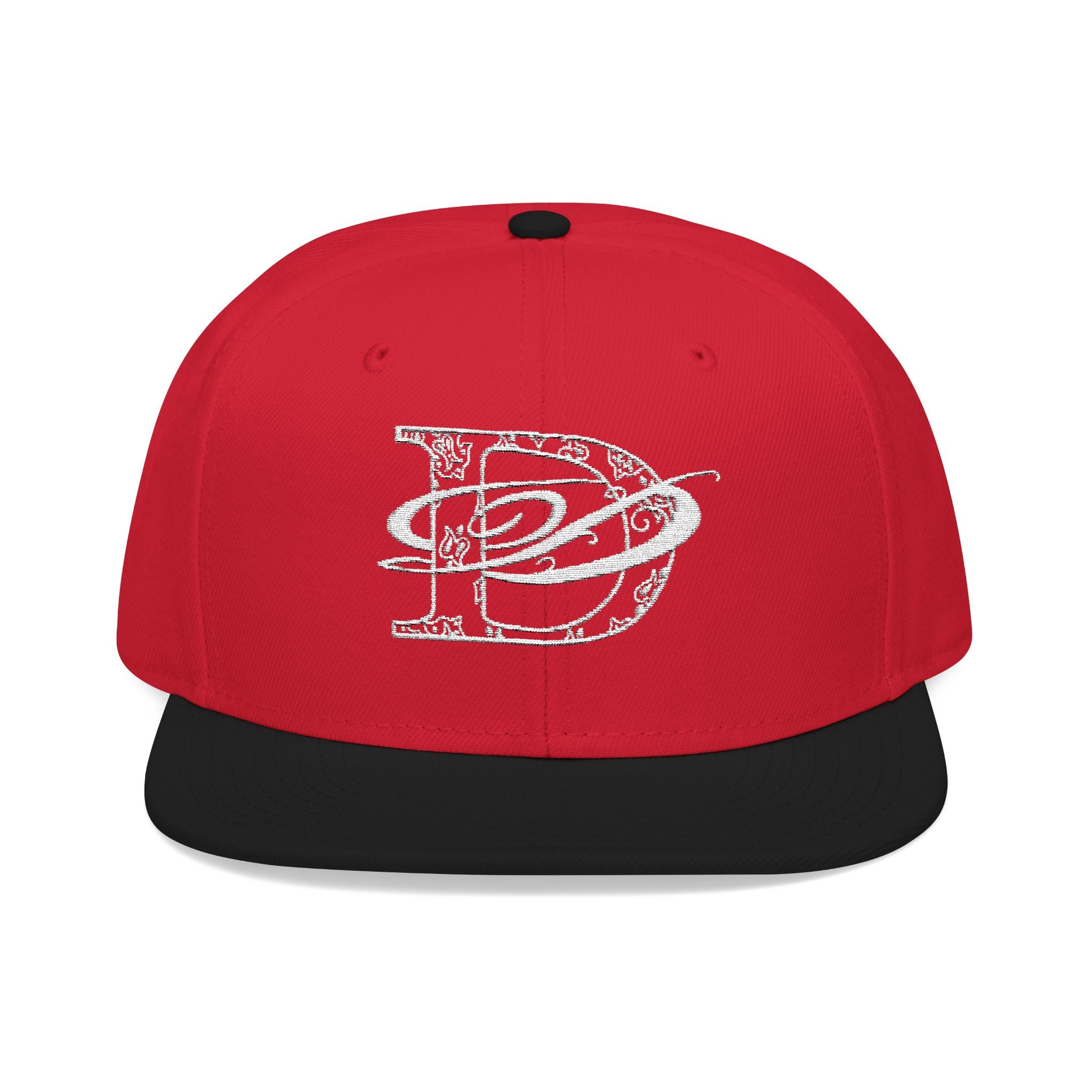 DD Bandana Print Embroidered Flat Billed Snapback Cap | Streetwear, Urban Fashion, Tattoo, Bandana, Designer