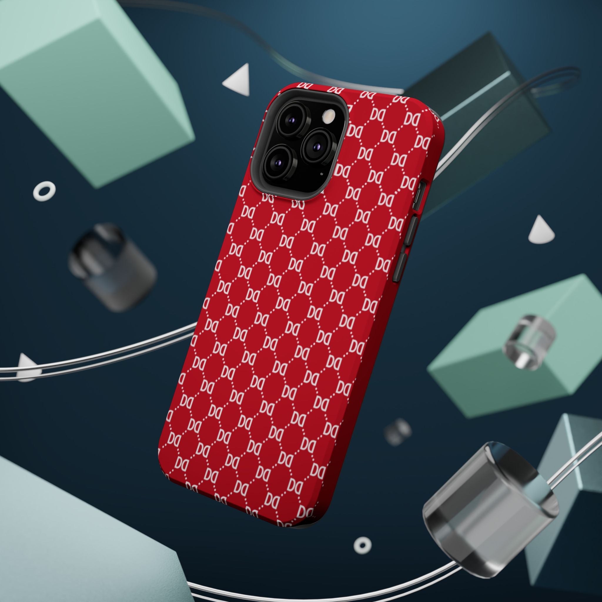 DD Monogram Pattern Magnetic Phone Case