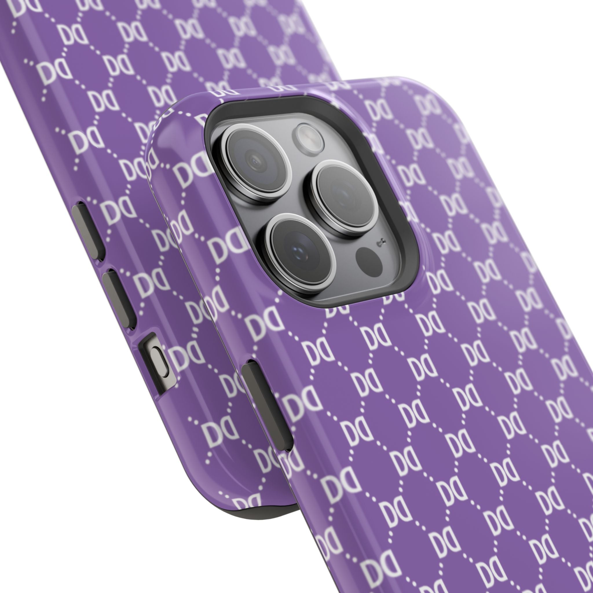 DD Monogram Pattern Magnetic Phone Case