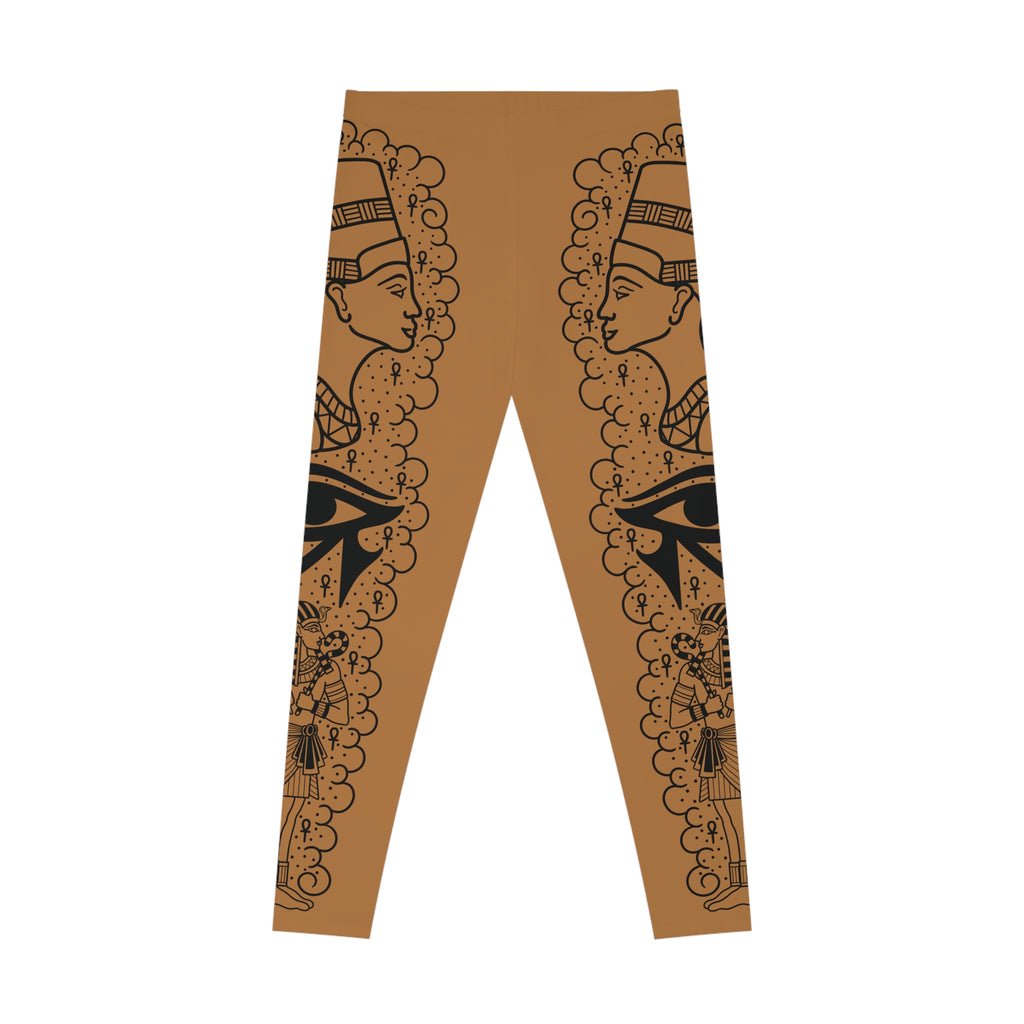 Ancient Egyptian Tattoo Leg Sleeve Women's Casual Leggings AOP