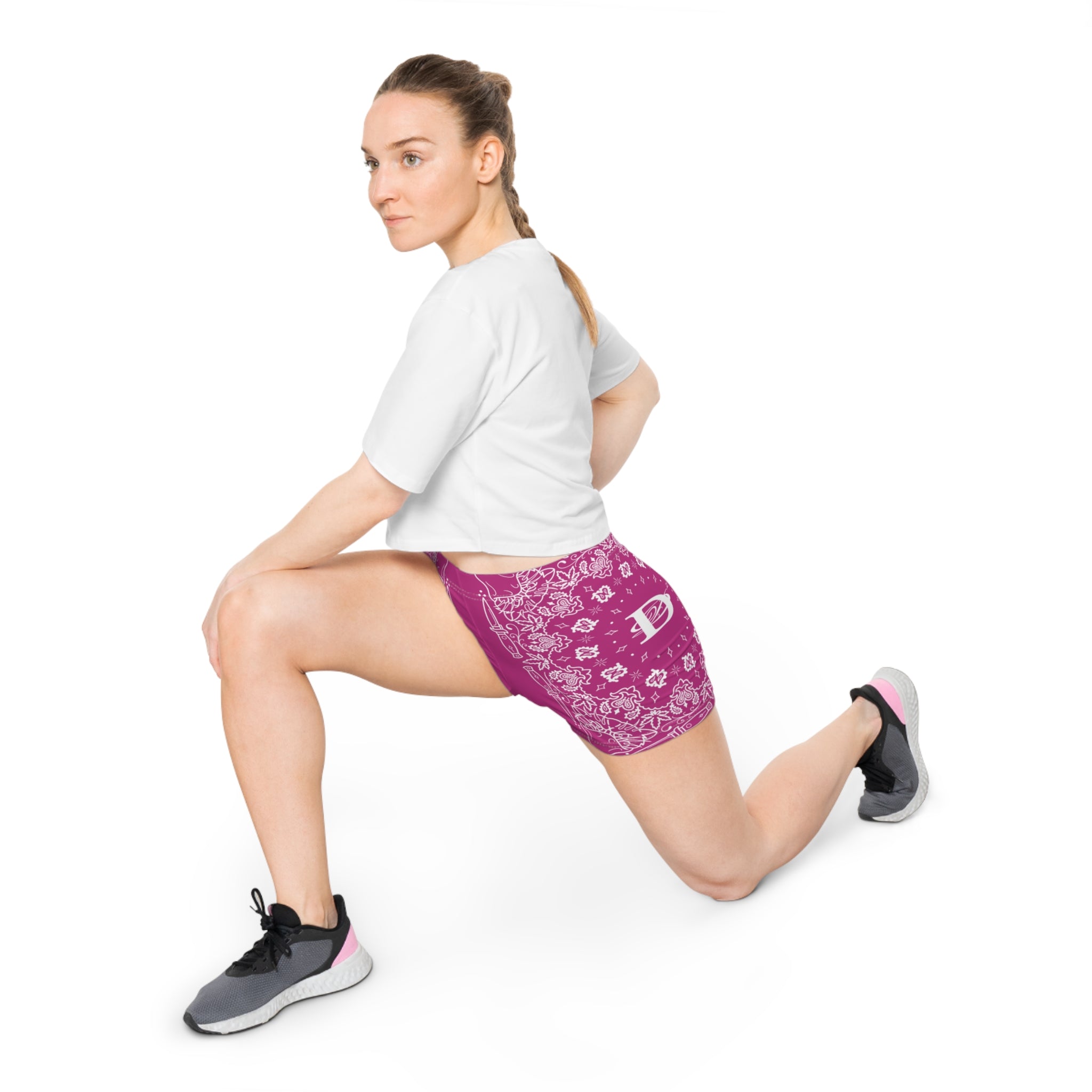 DD Custom Bandana Print Women's Shorts AOP