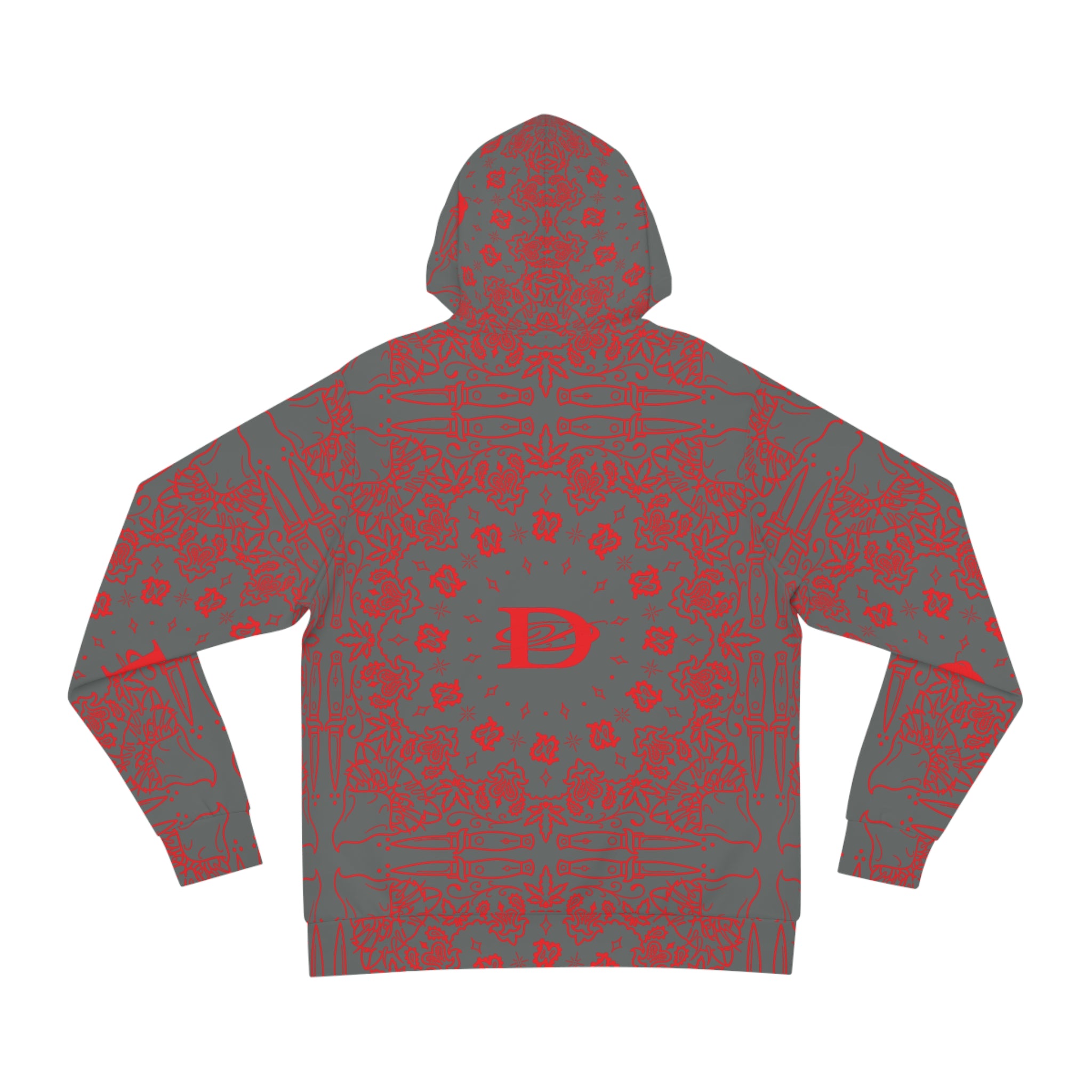 DD Custom Bandana Print Unisex Hoodie AOP