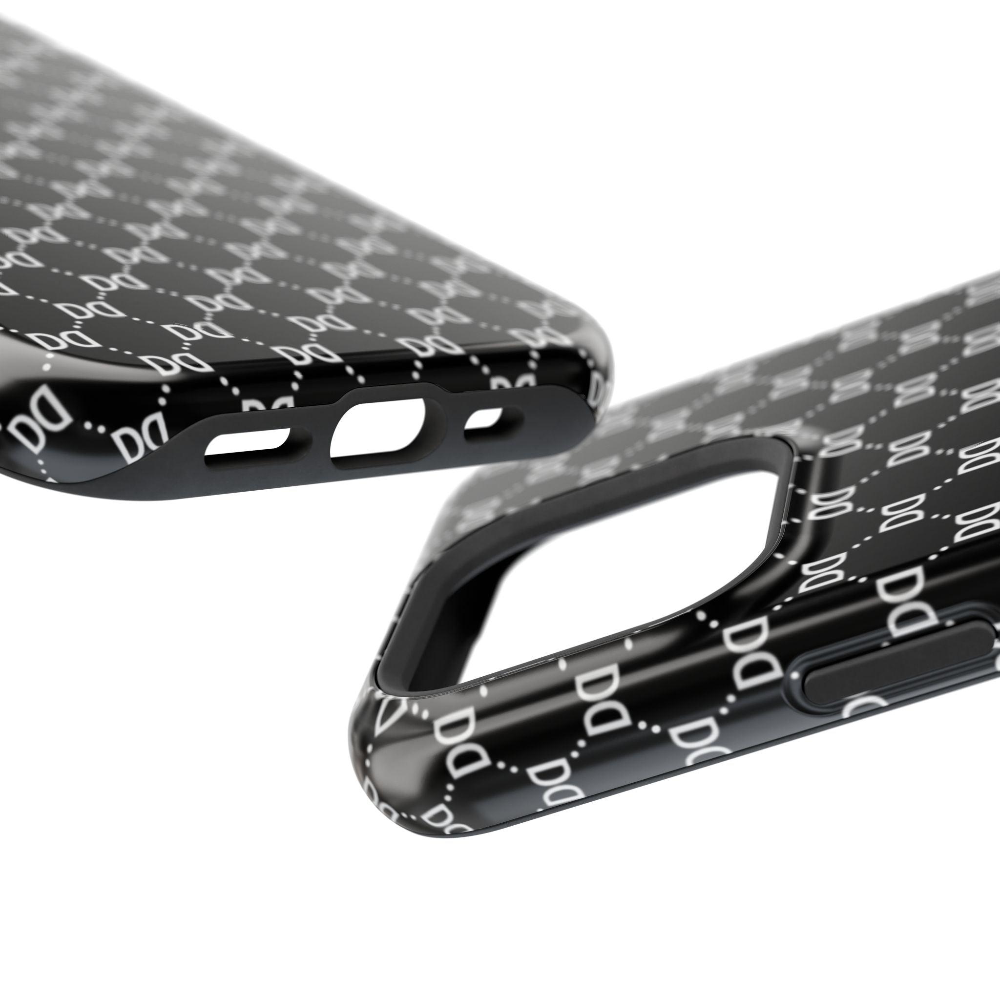DD Monogram Pattern Magnetic Phone Case