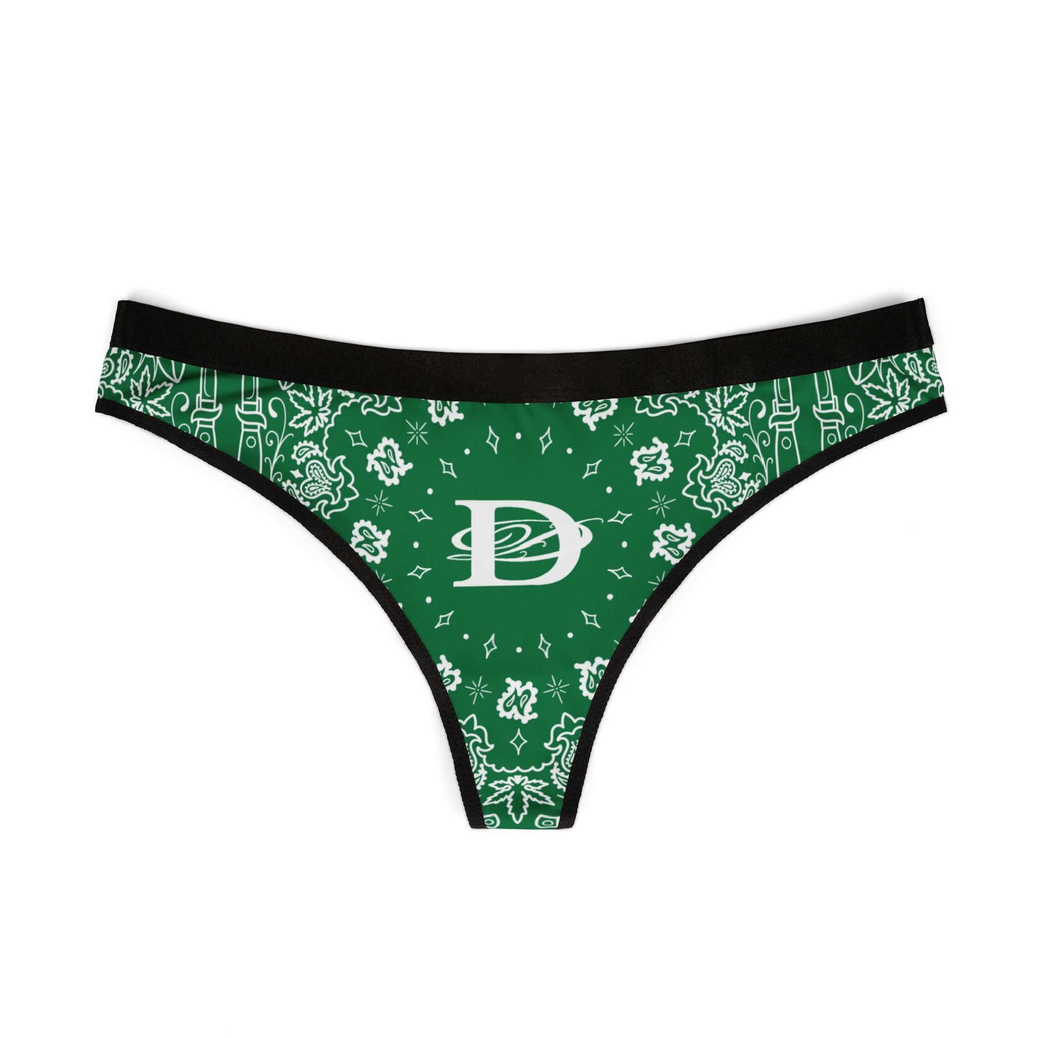 DD Custom Bandana Women's Thong Underwear | Underwear, Tattoo, Streetwear, Designer, Fashion, Bandana