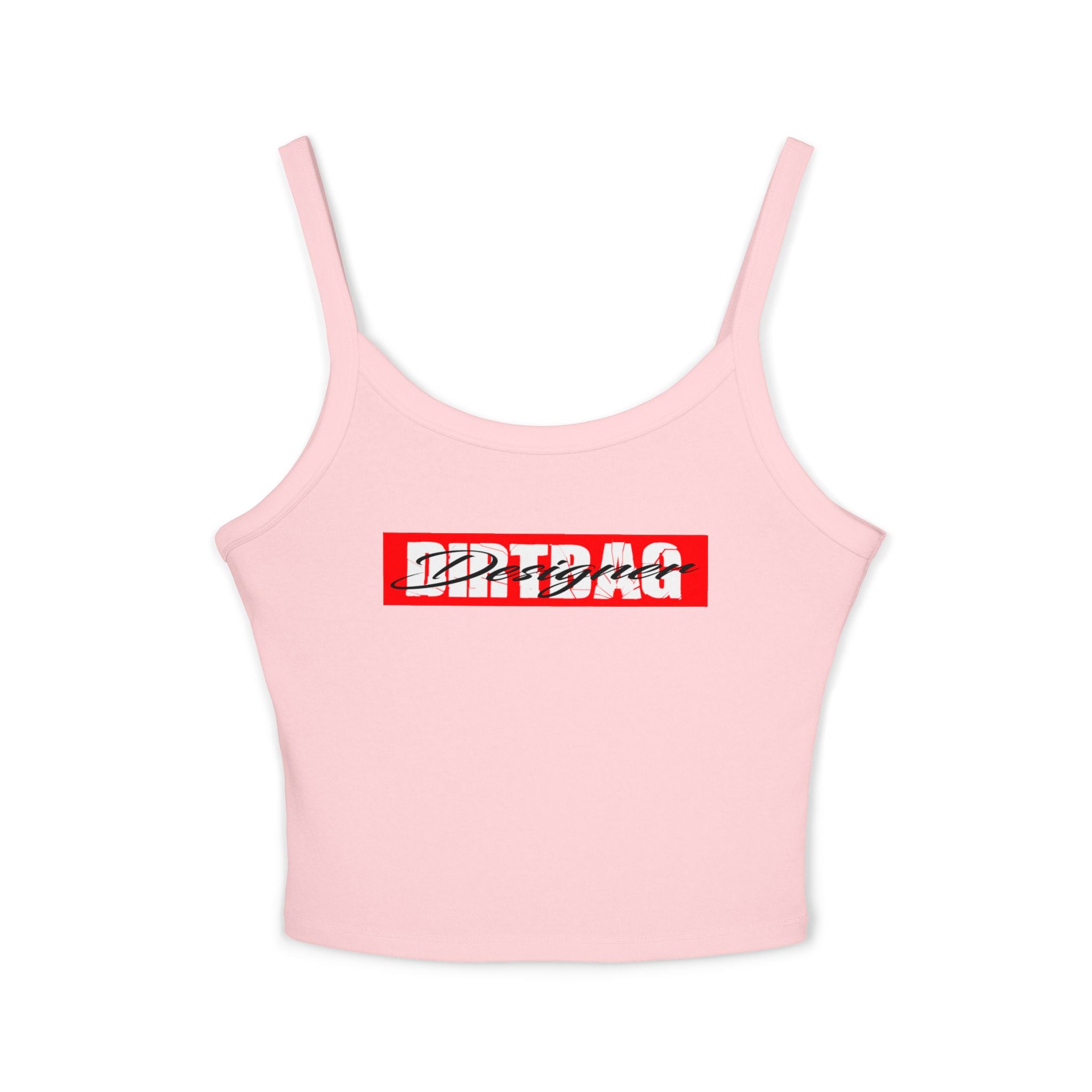 Broken Dirtbag Box Logo Graphic Spaghetti Strap Tank Top