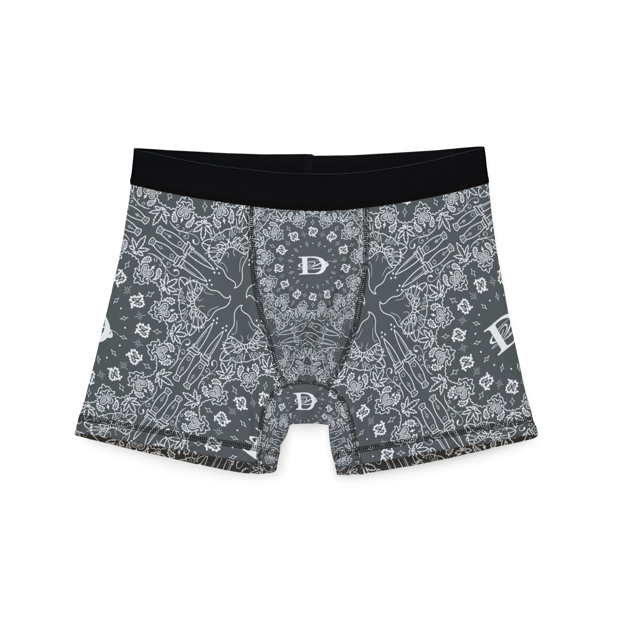 DD Custom Bandana Print Men's Boxers AOP