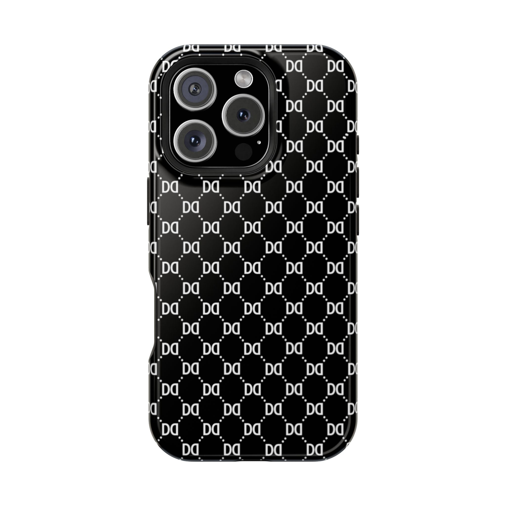 DD Monogram Pattern Magnetic Phone Case