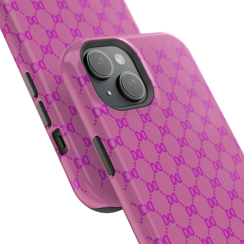 DD Monogram Pattern Magnetic Phone Case