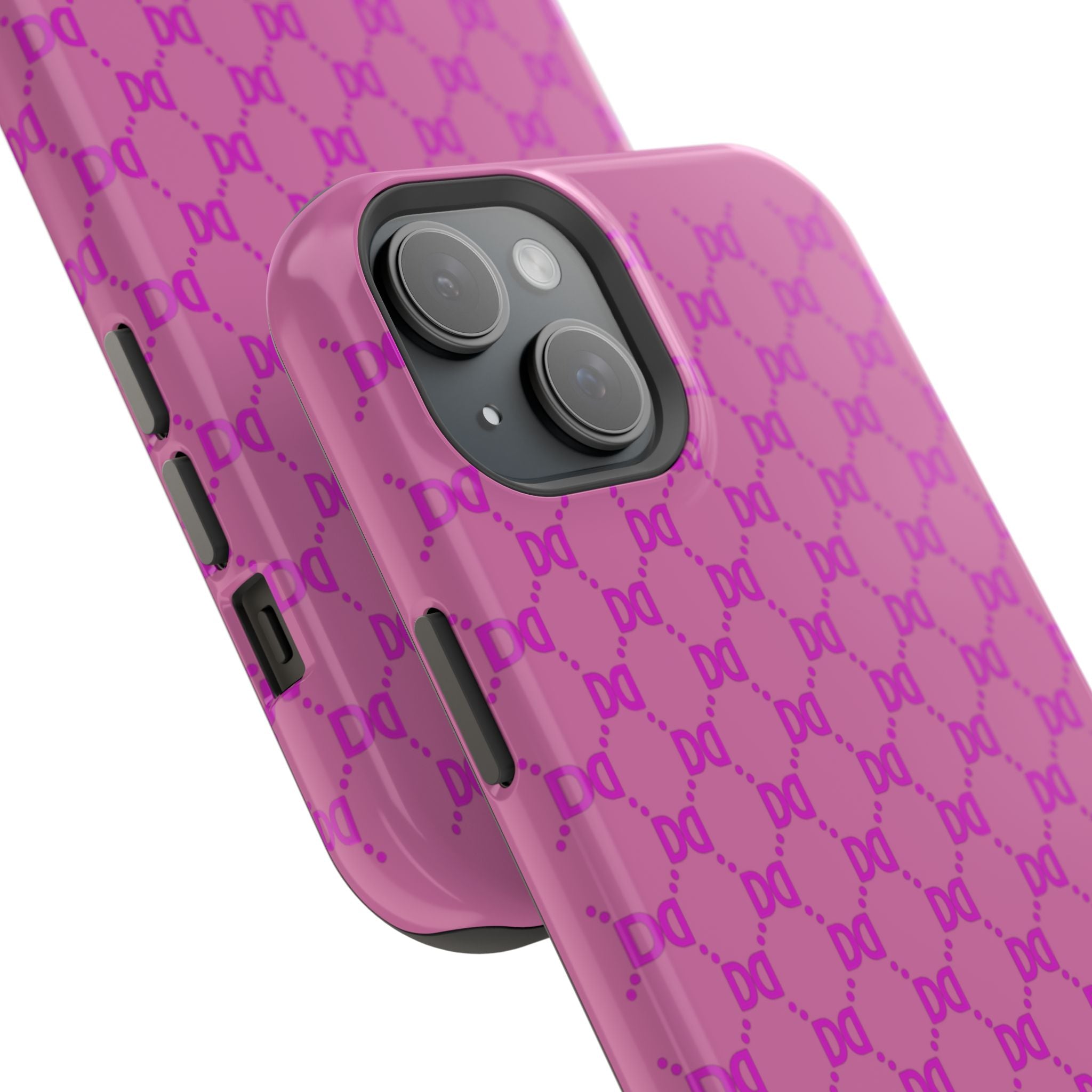 DD Monogram Pattern Magnetic Phone Case