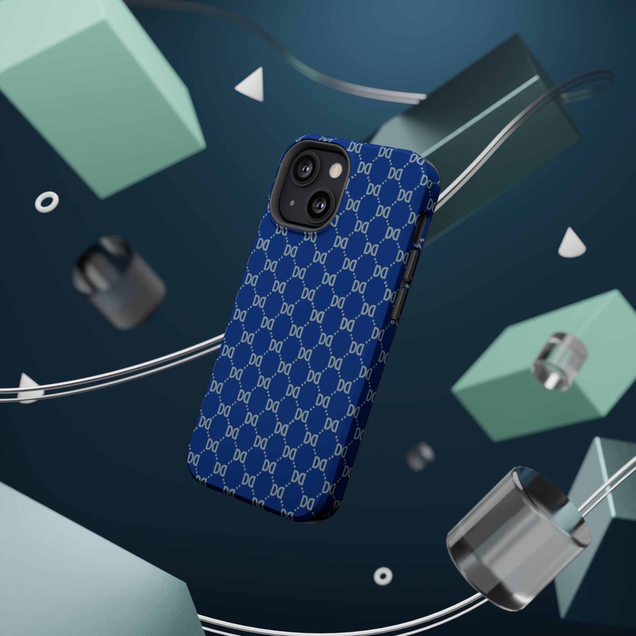 DD Monogram Pattern Magnetic Phone Case