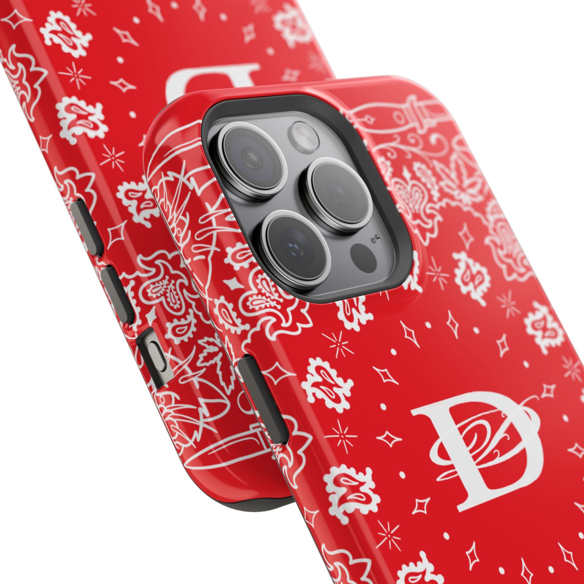 DD Custom Bandana Print Magnetic iPhone Case