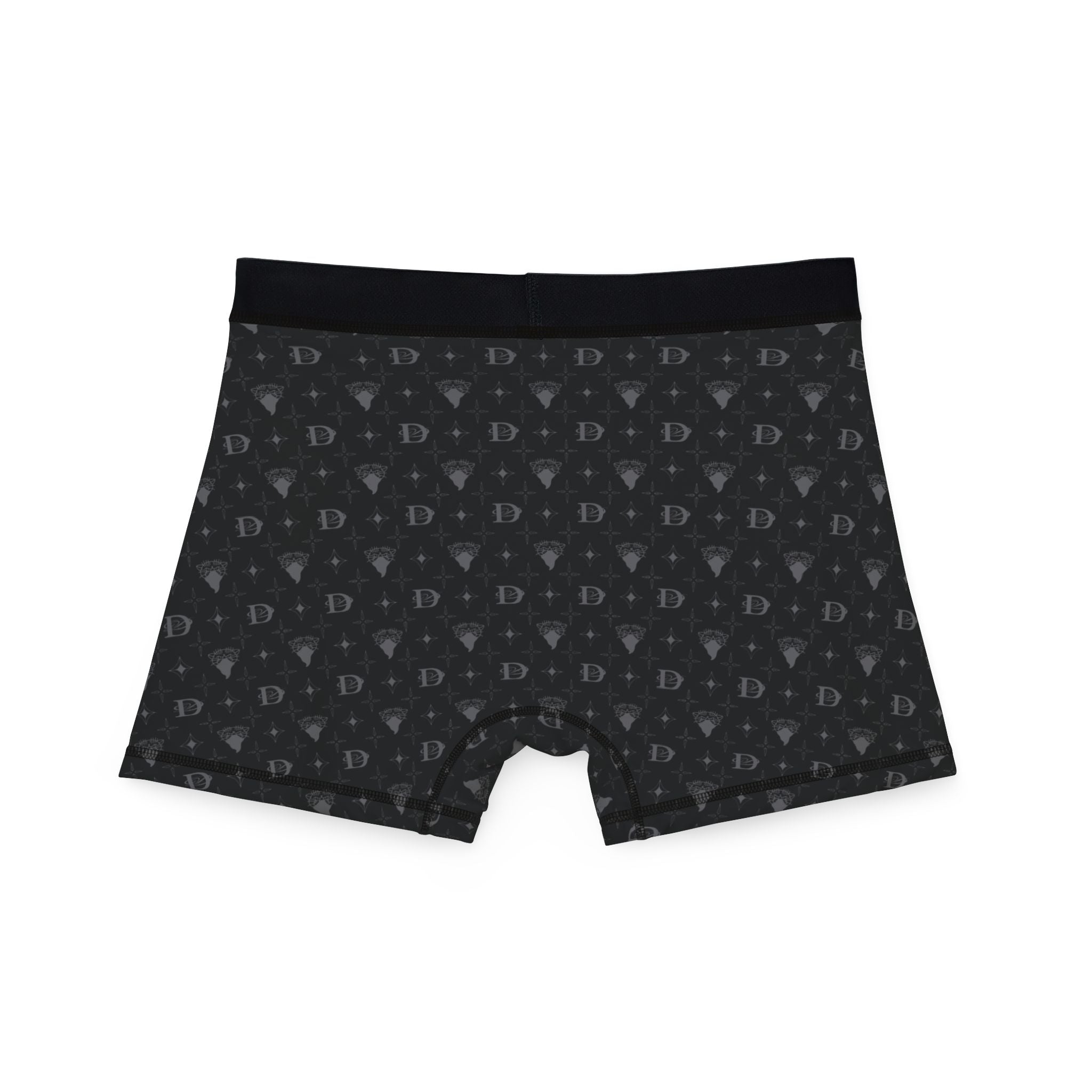 Bandito Panther Custom Monogram Print Men's Boxers AOP