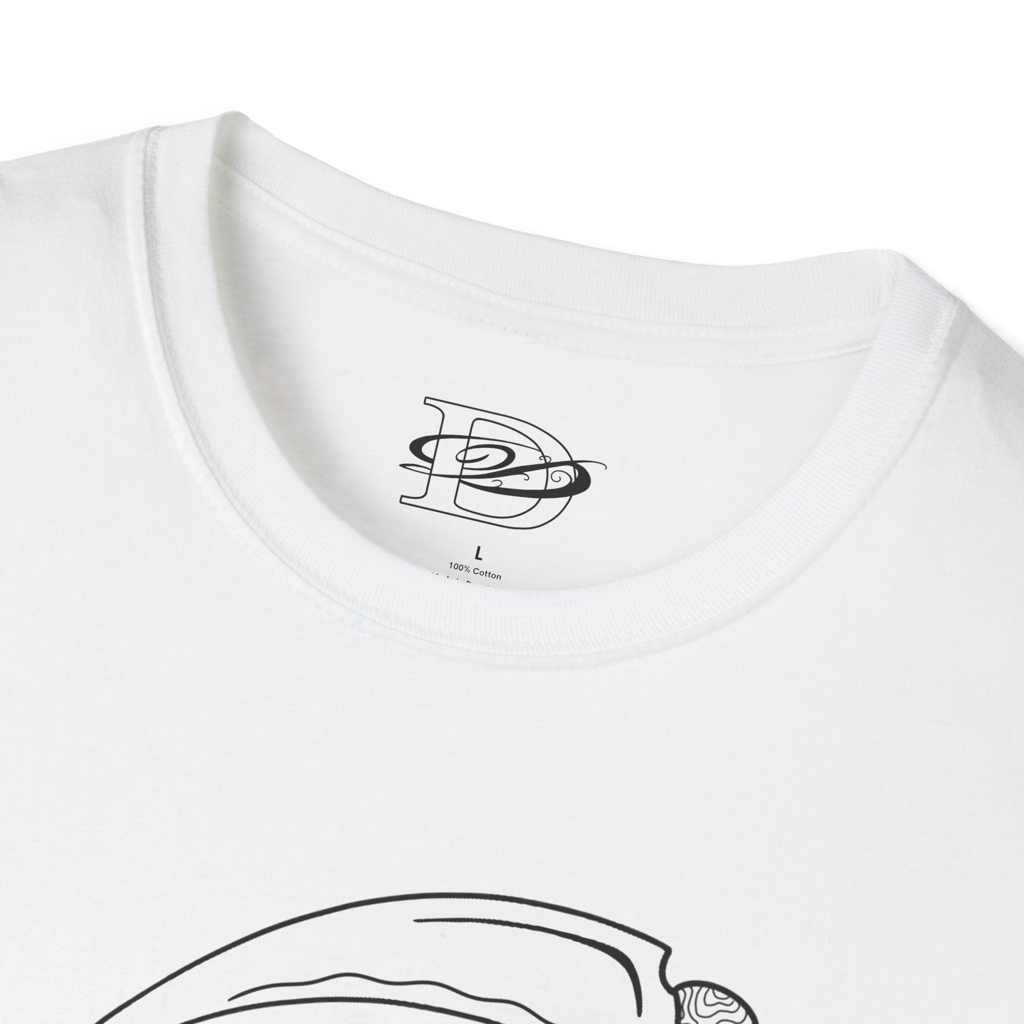 DD Monogram Reaper Unisex Softstyle T-Shirt