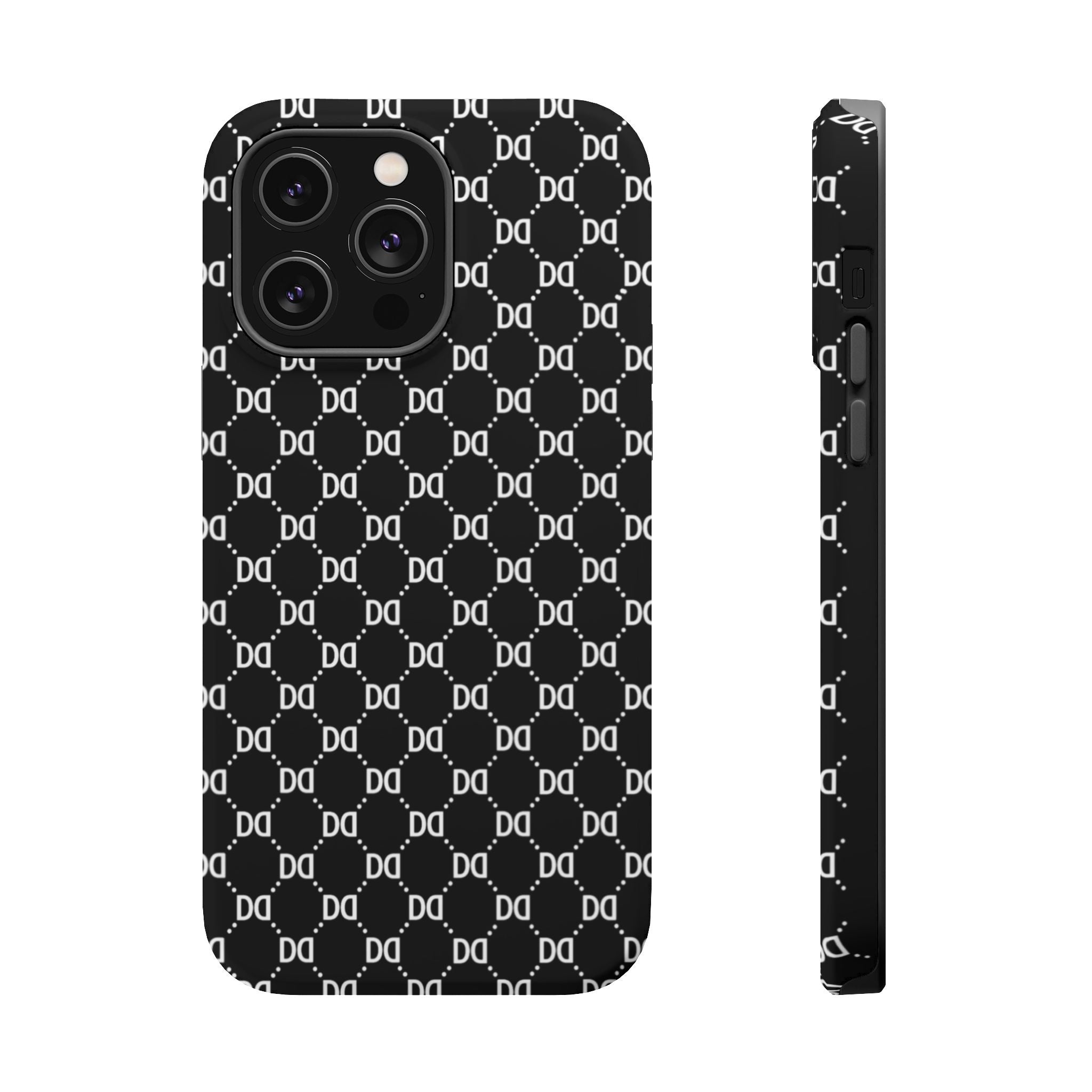 DD Monogram Pattern Magnetic Phone Case