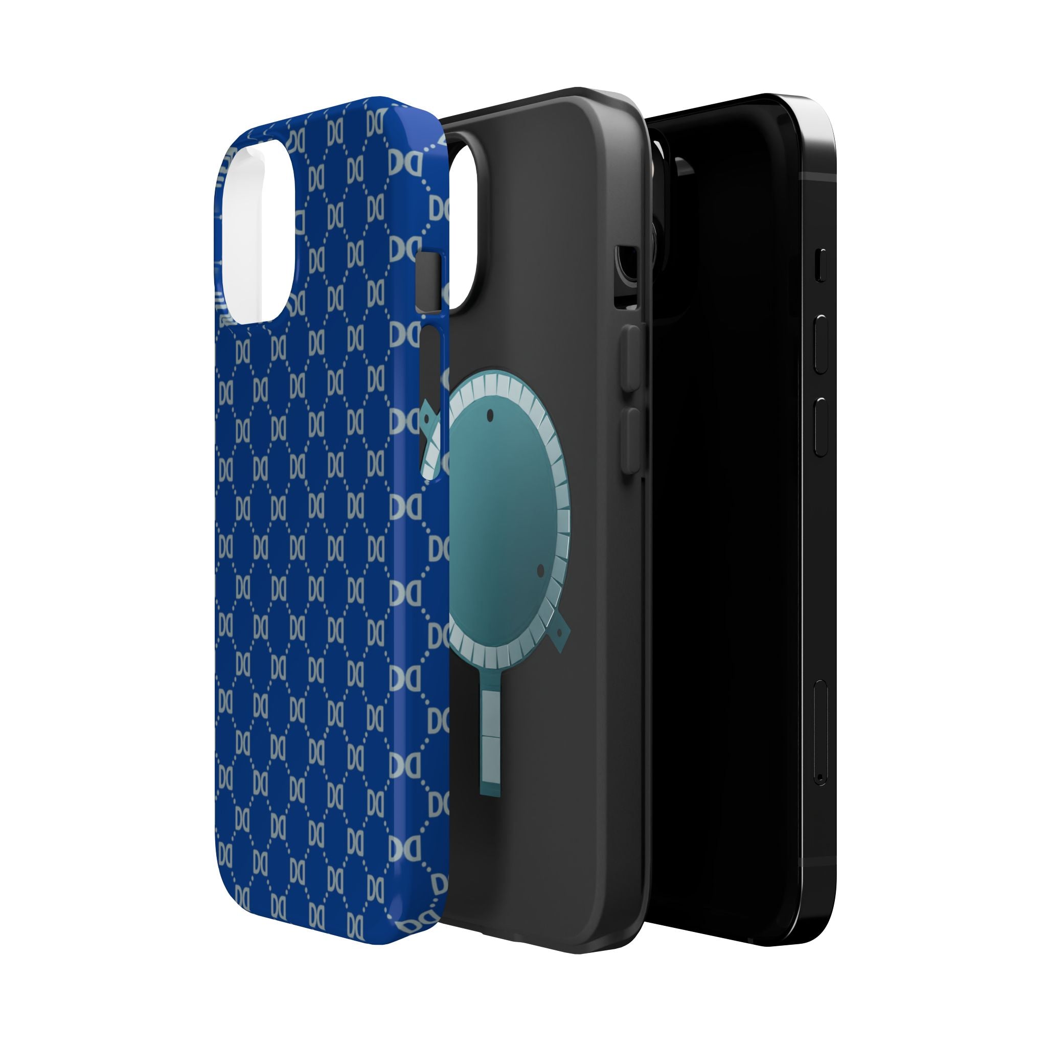 DD Monogram Pattern Magnetic Phone Case