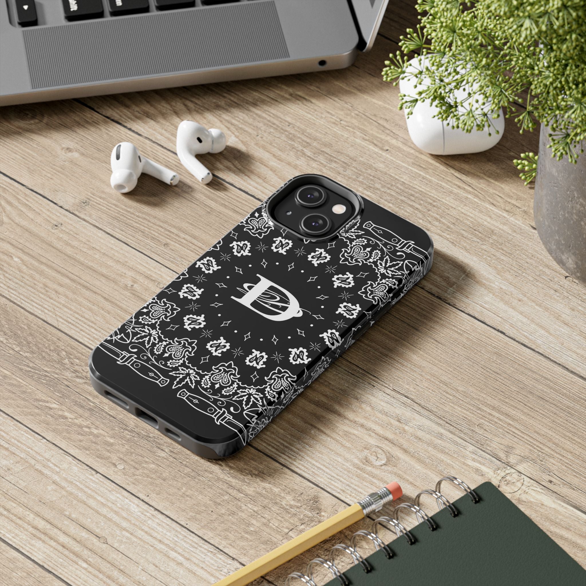 DD Custom Bandana Print Phone Case