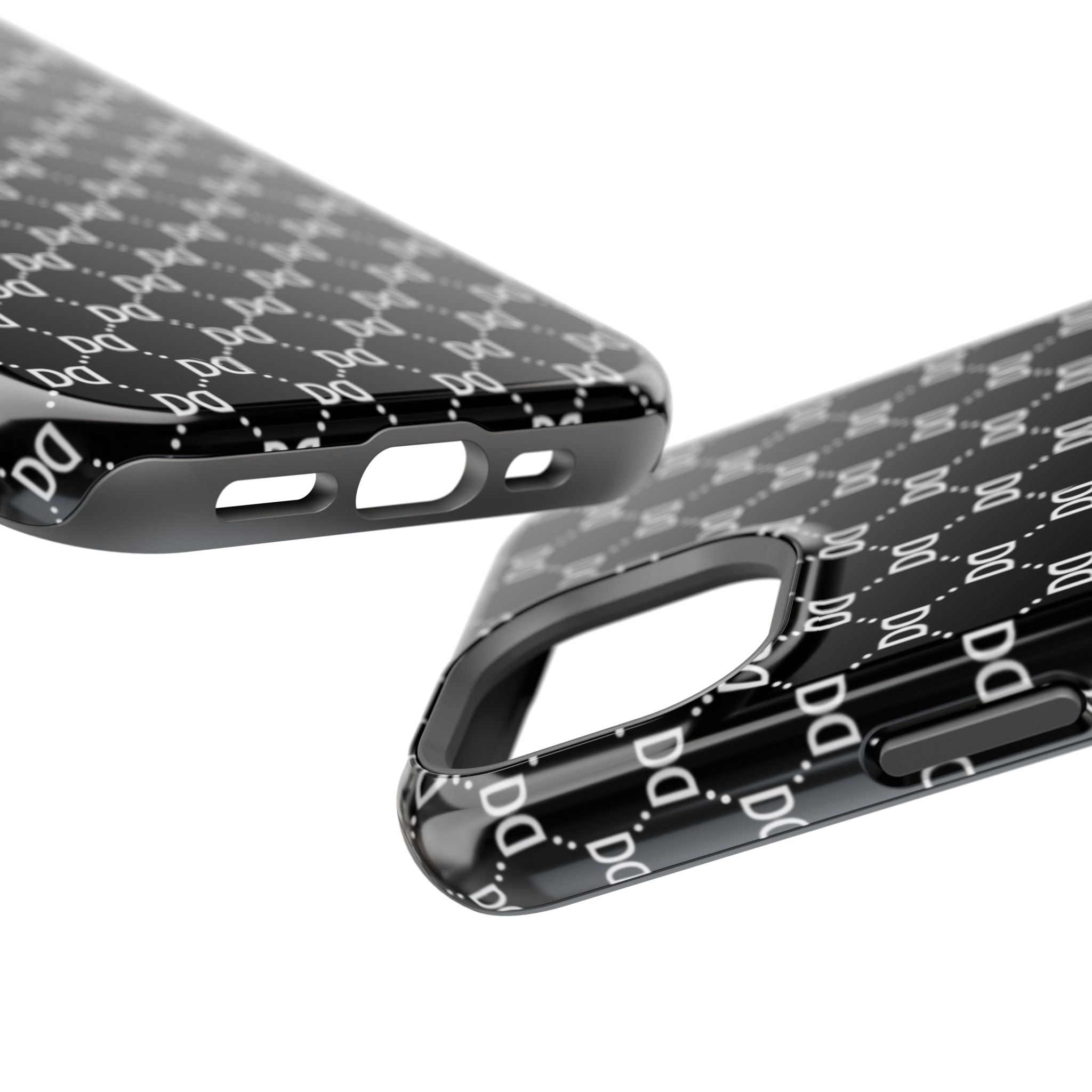 DD Monogram Pattern Magnetic Phone Case