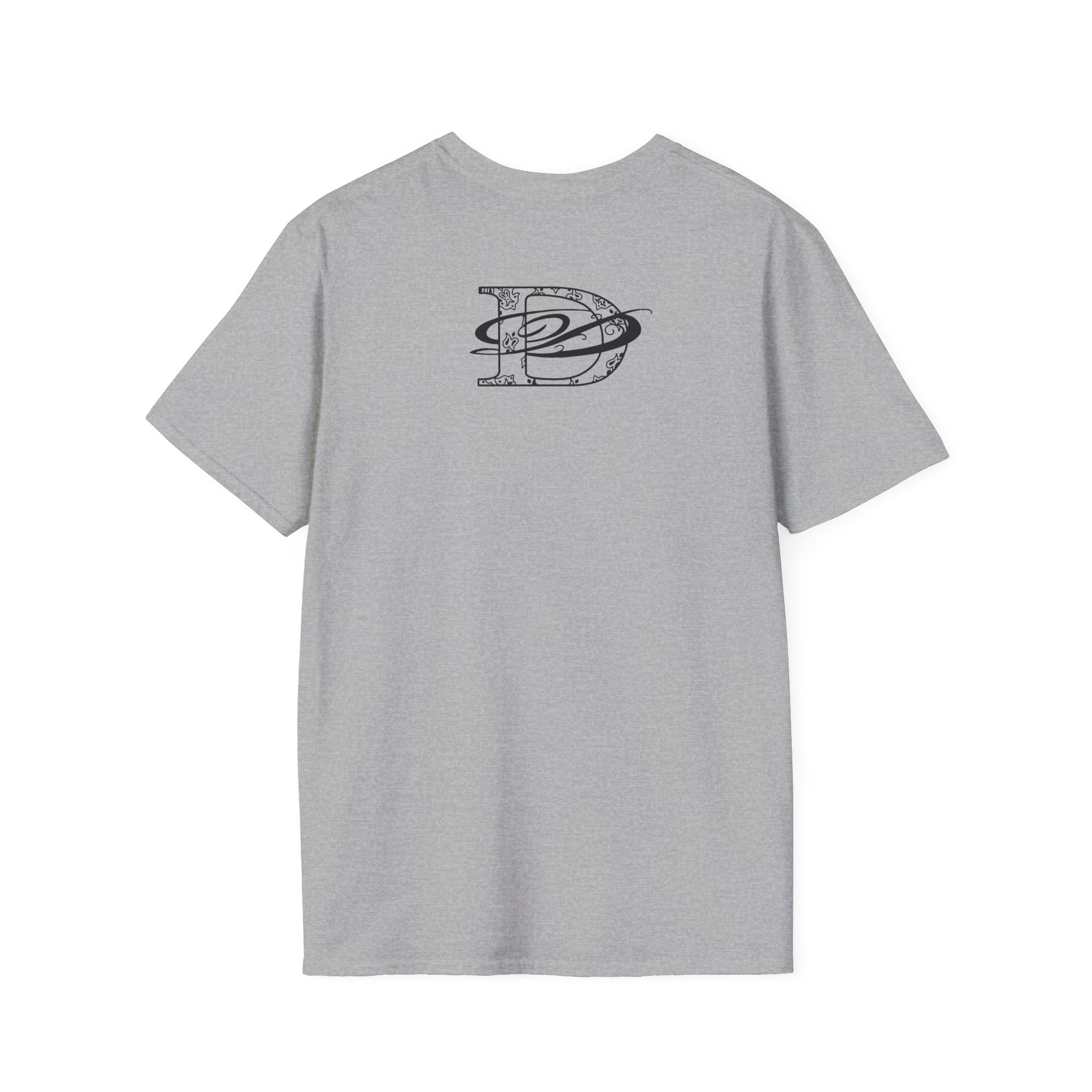 DD Monogram Bunny Skull Unisex Softstyle T-Shirt