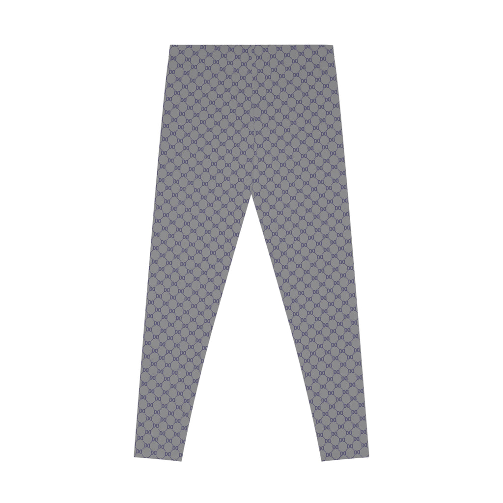 DD Custom Monogram Print Casual Leggings AOP