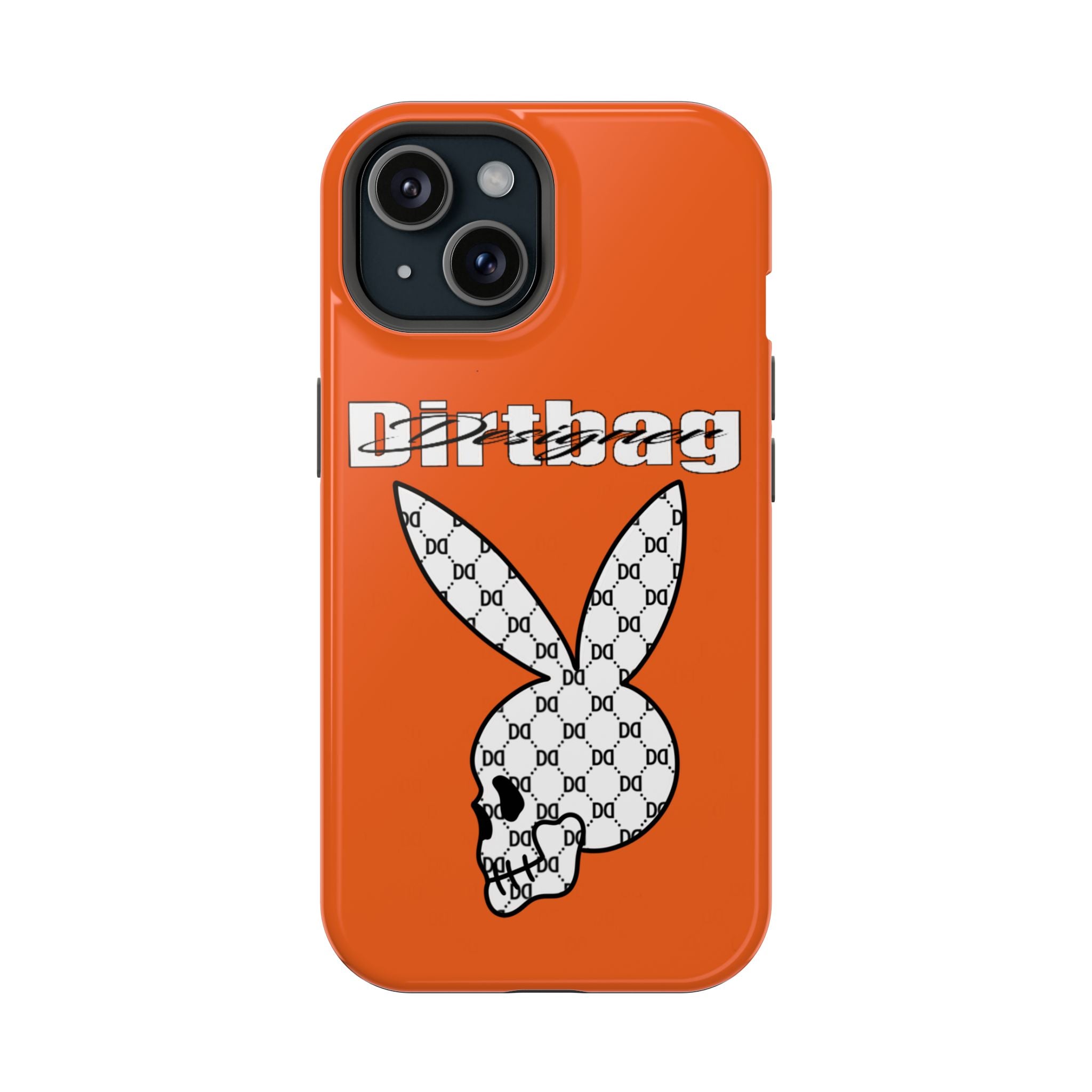 DD Monogram Bunny Skull Magnetic Phone Case
