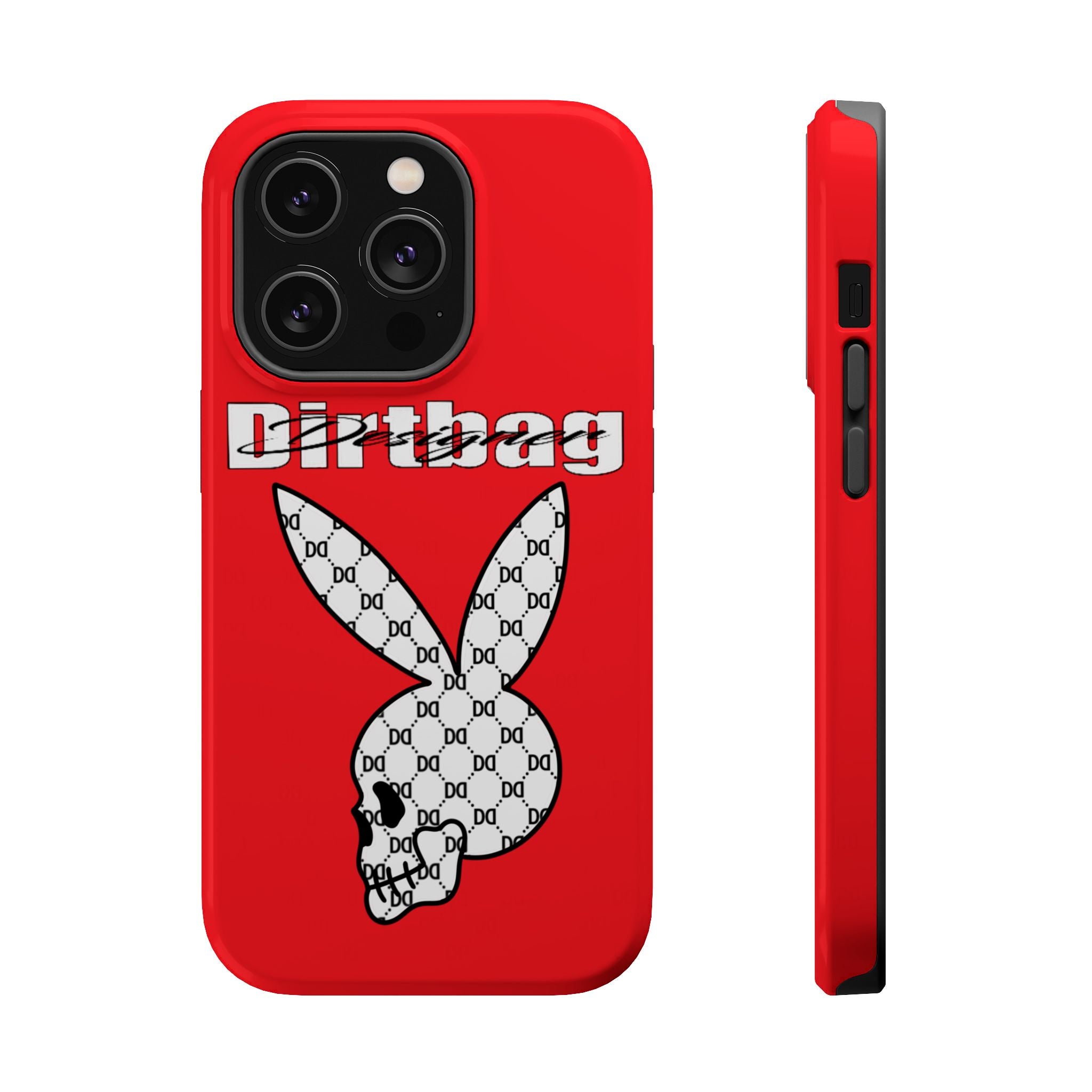 DD Monogram Bunny Skull Magnetic Phone Case