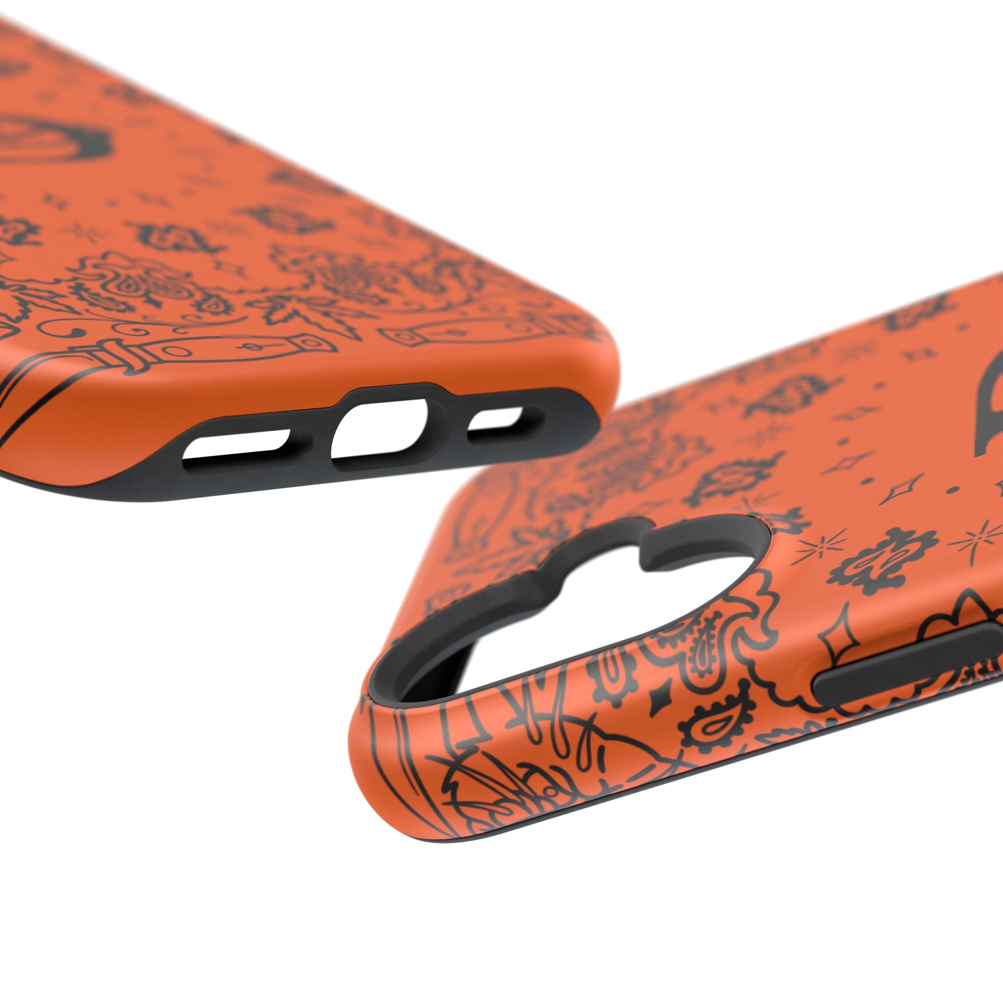 DD Custom Bandana Print Stylish Magnetic Phone Cases for Trendy Protection, Customize Your Style, Personalized Gift, Unique Design