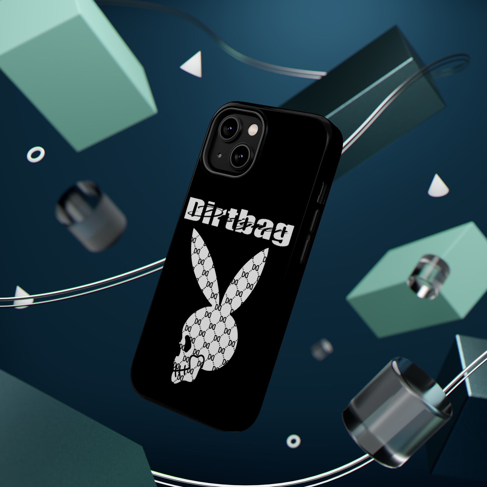 DD Monogram Bunny Skull Magnetic Phone Case